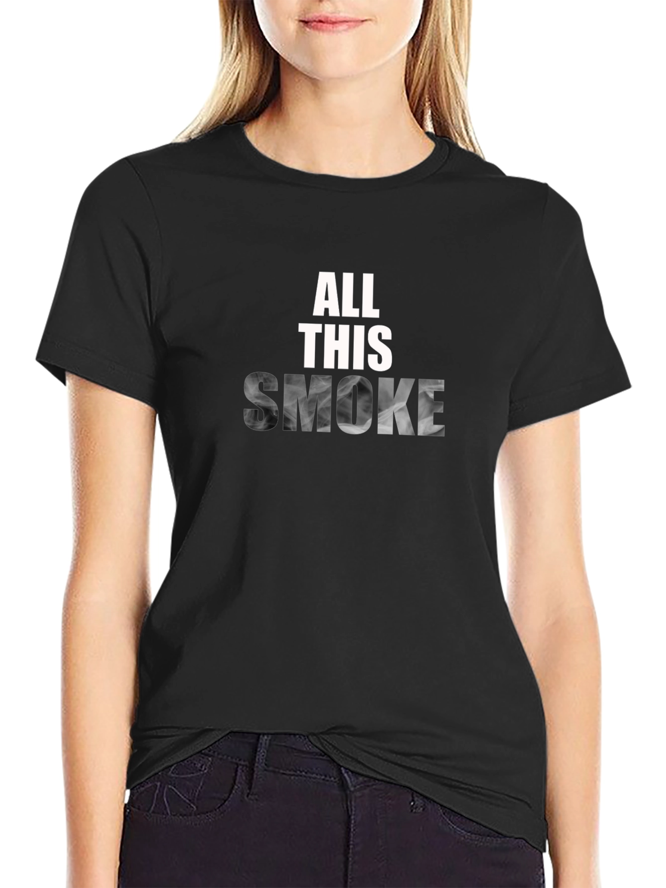 All This Smoke Graphic T-Shirt