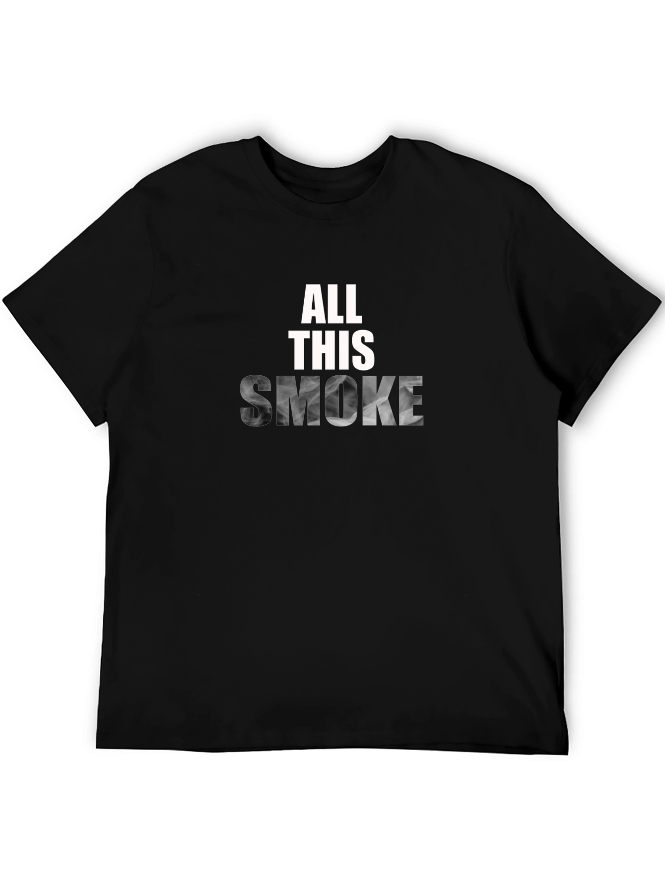 All This Smoke Graphic T-Shirt