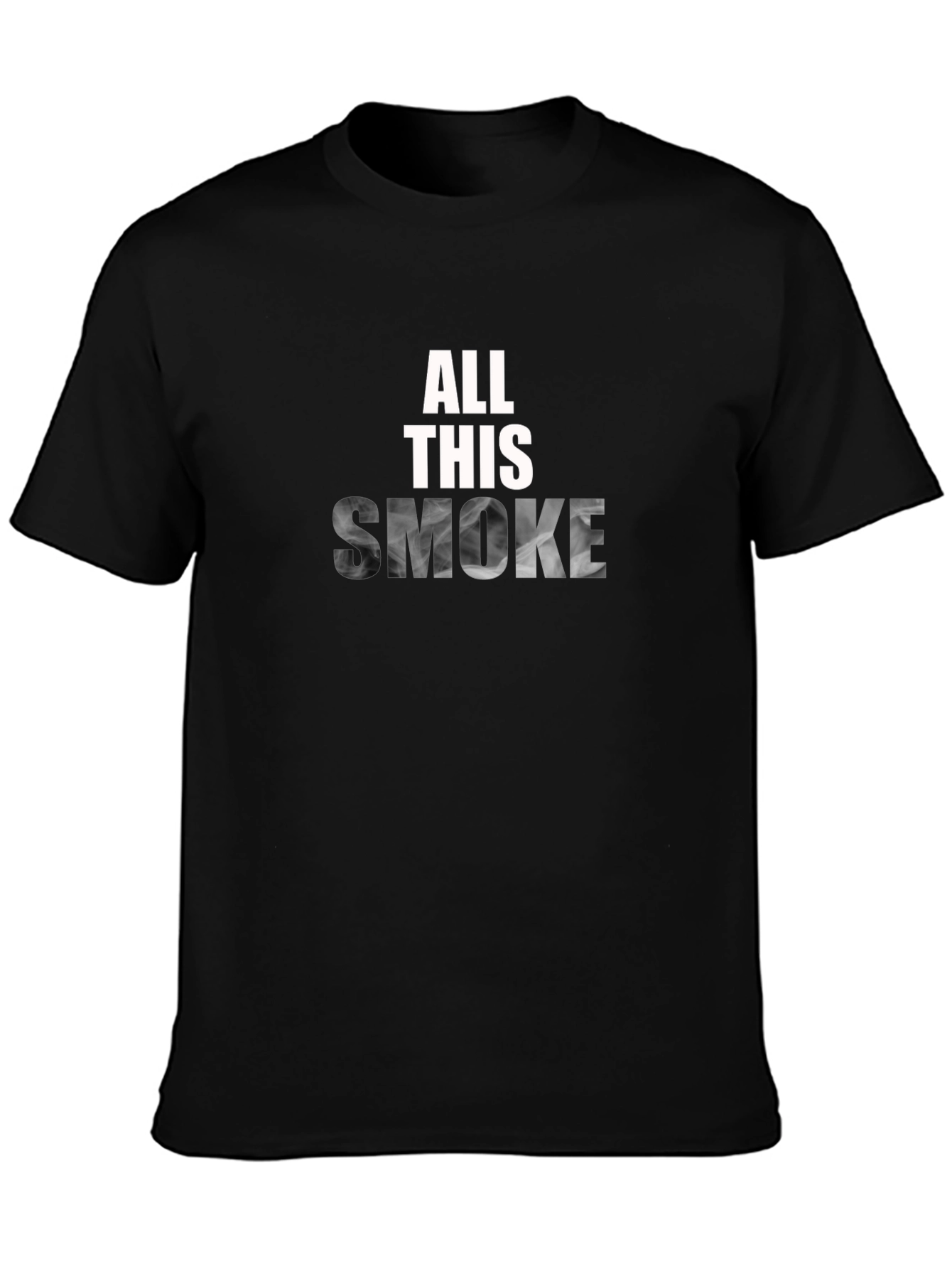 All This Smoke Graphic T-Shirt
