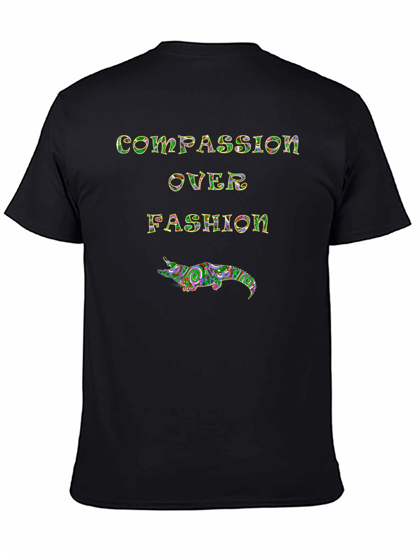 Compassion Over Fashion Graphic Tee