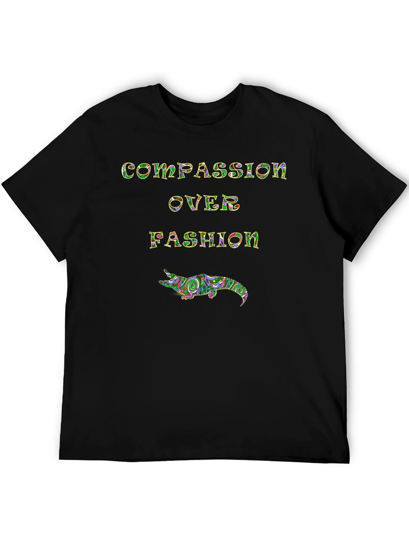 Compassion Over Fashion Graphic Tee