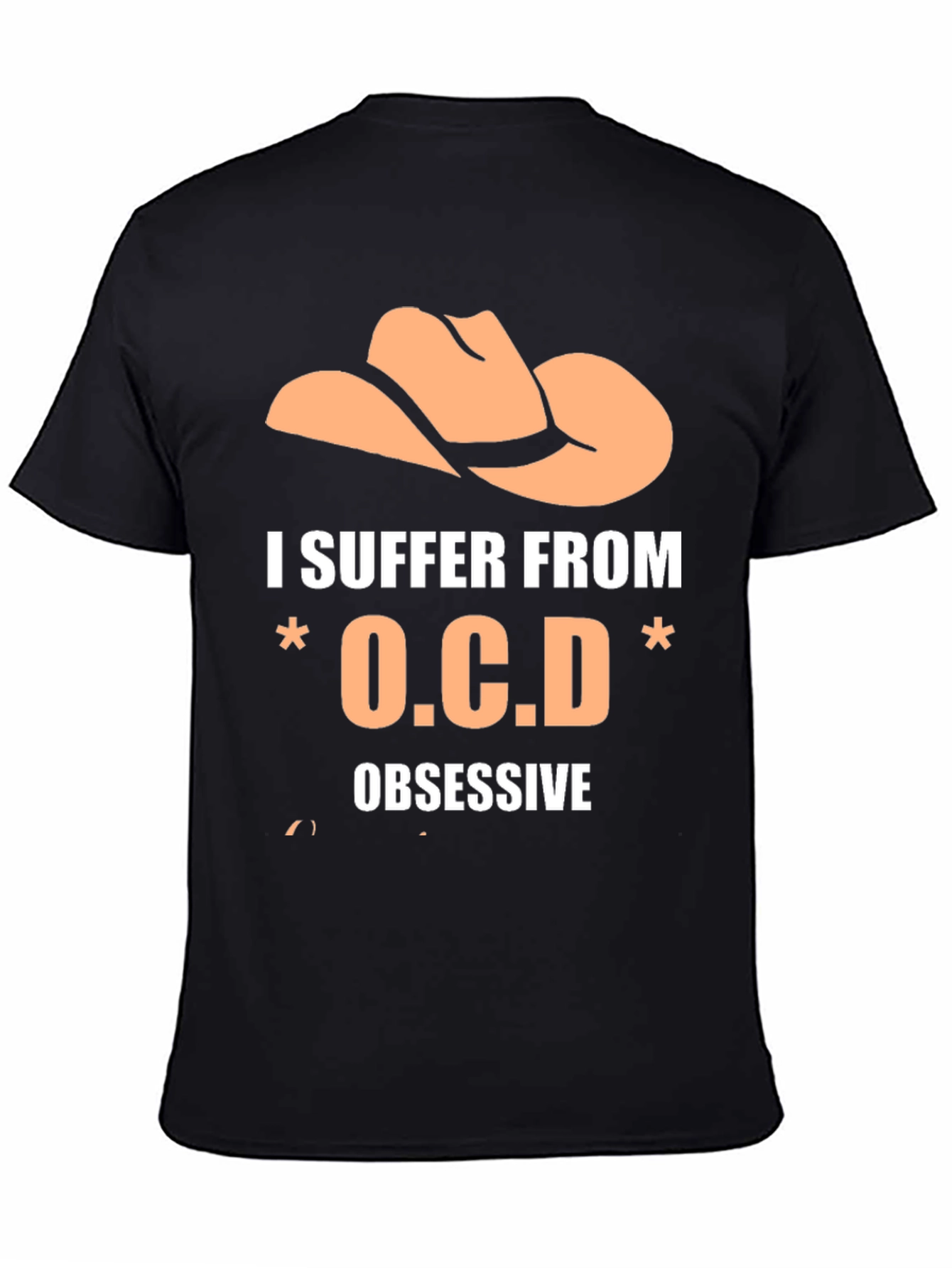 OCD Cowboy Hat Graphic Tee
