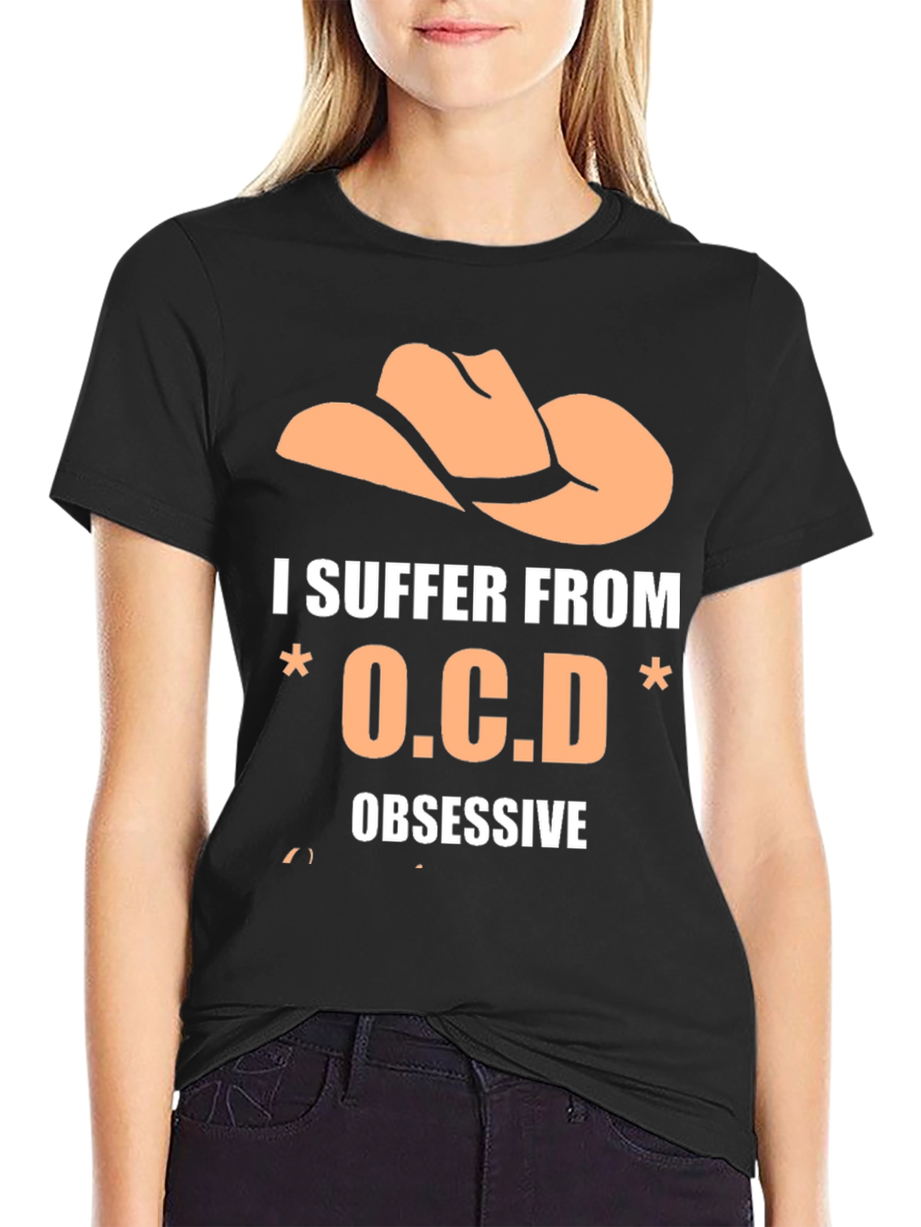 OCD Cowboy Hat Graphic Tee