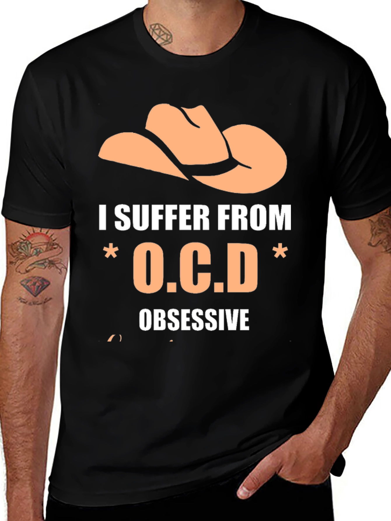 OCD Cowboy Hat Graphic Tee
