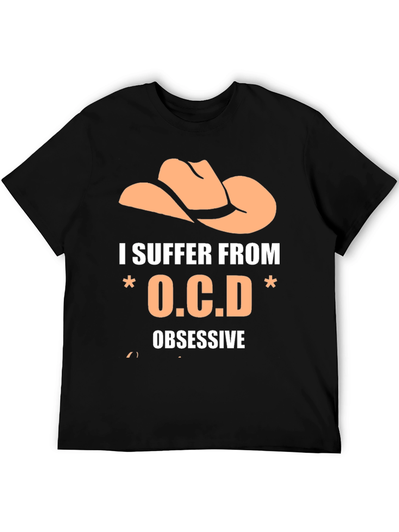 OCD Cowboy Hat Graphic Tee
