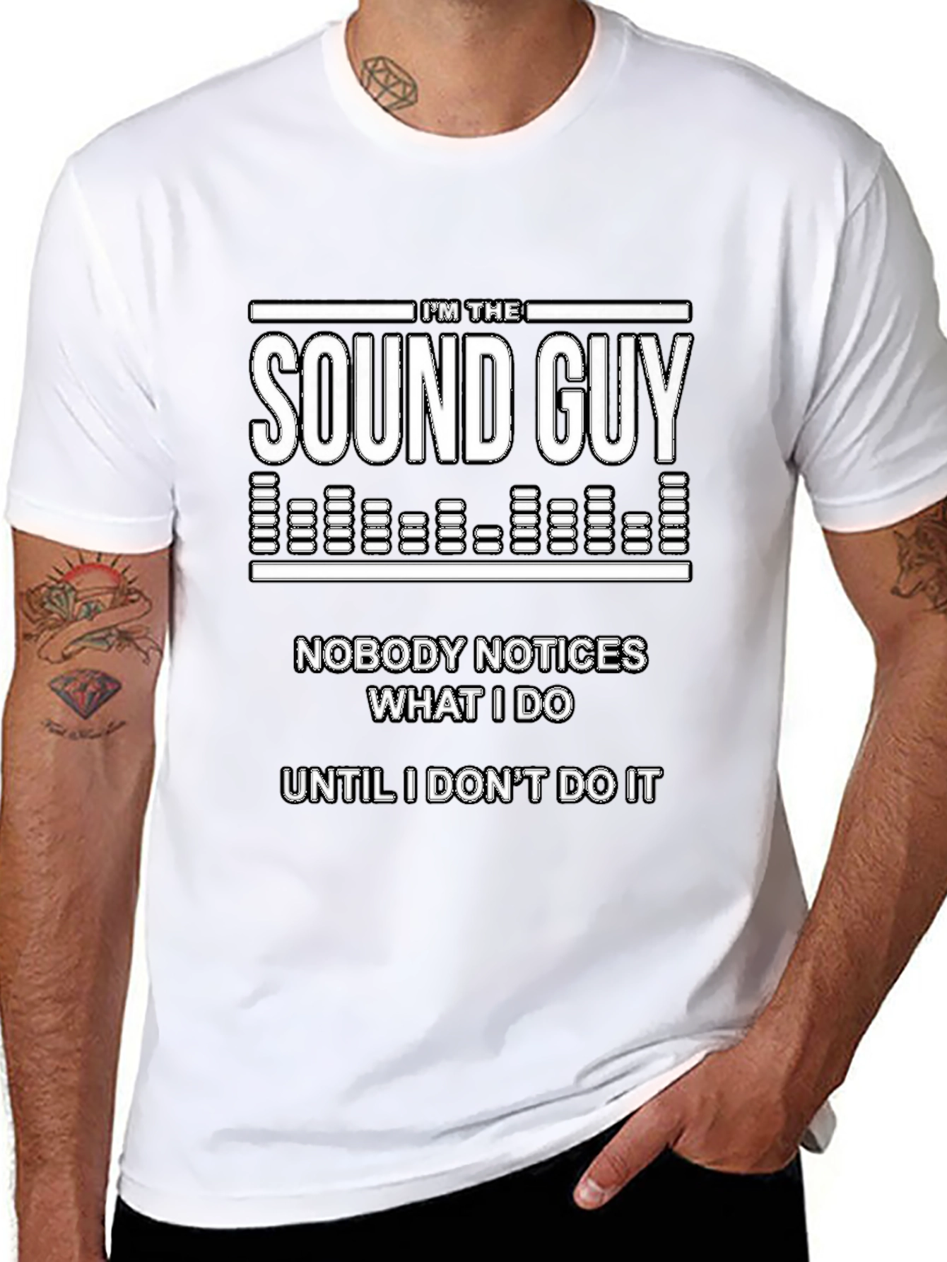 Im The Sound Guy Funny Graphic Tee