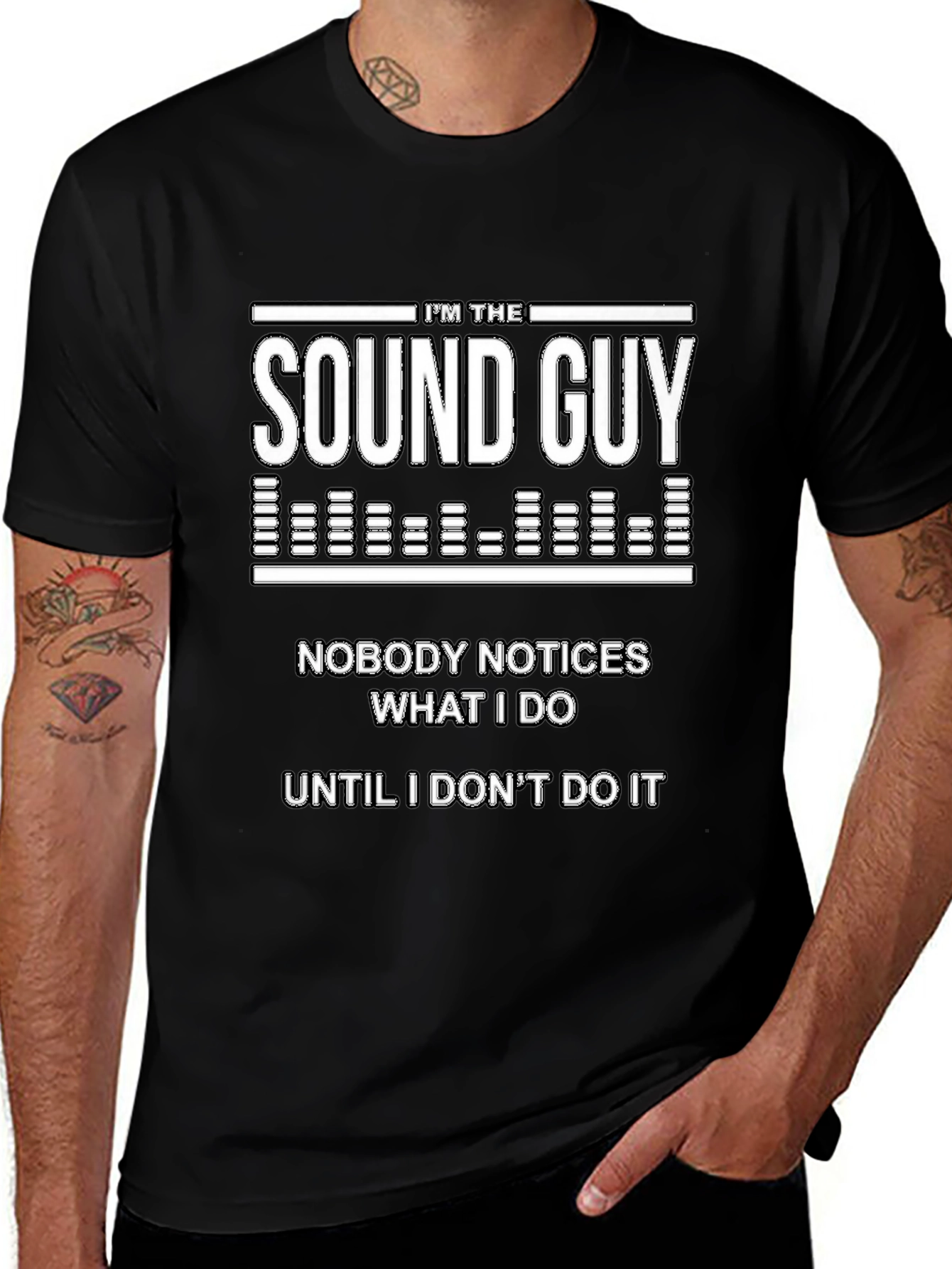 Im The Sound Guy Funny Graphic Tee