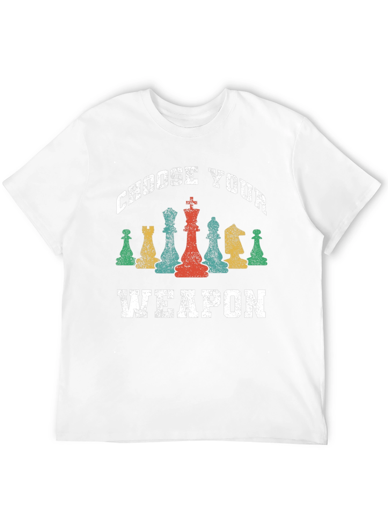 Choose Your Weapon Chess Graphic T-Shirt