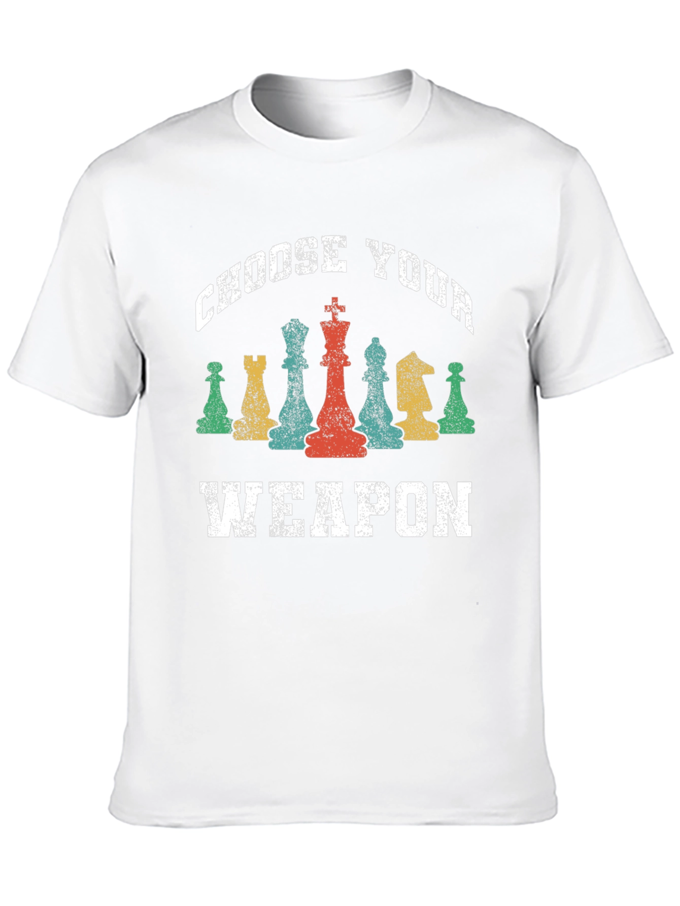 Choose Your Weapon Chess Graphic T-Shirt