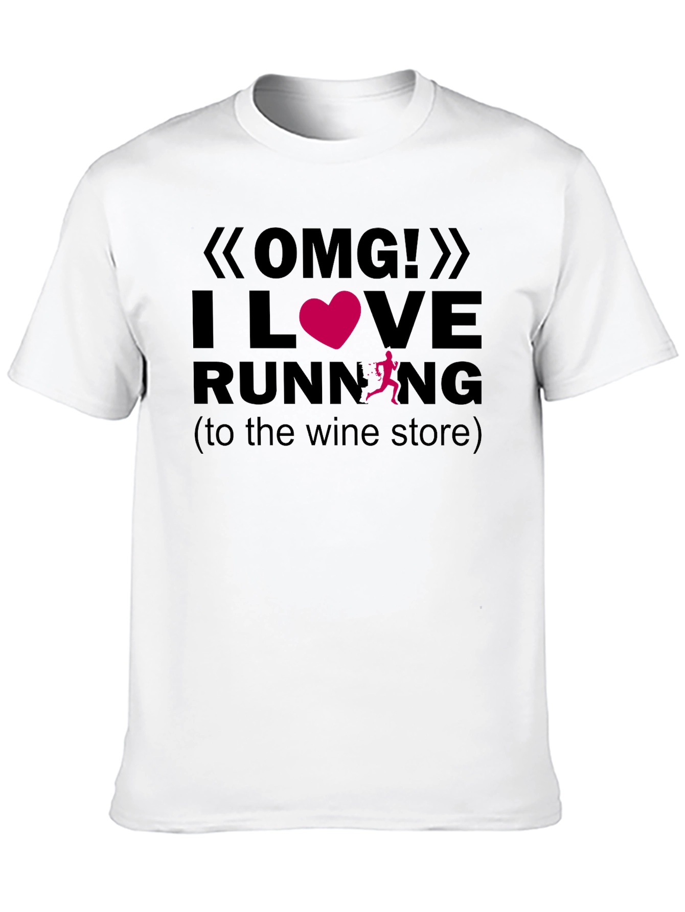 OMG! I Love Running Graphic Tee