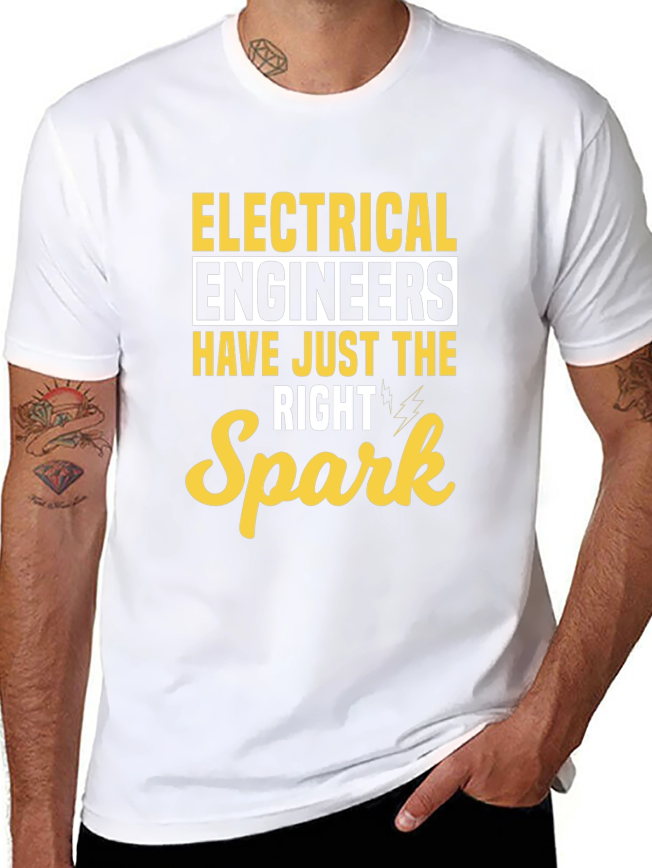 Electrical Engineer T-Shirt - Right Spark