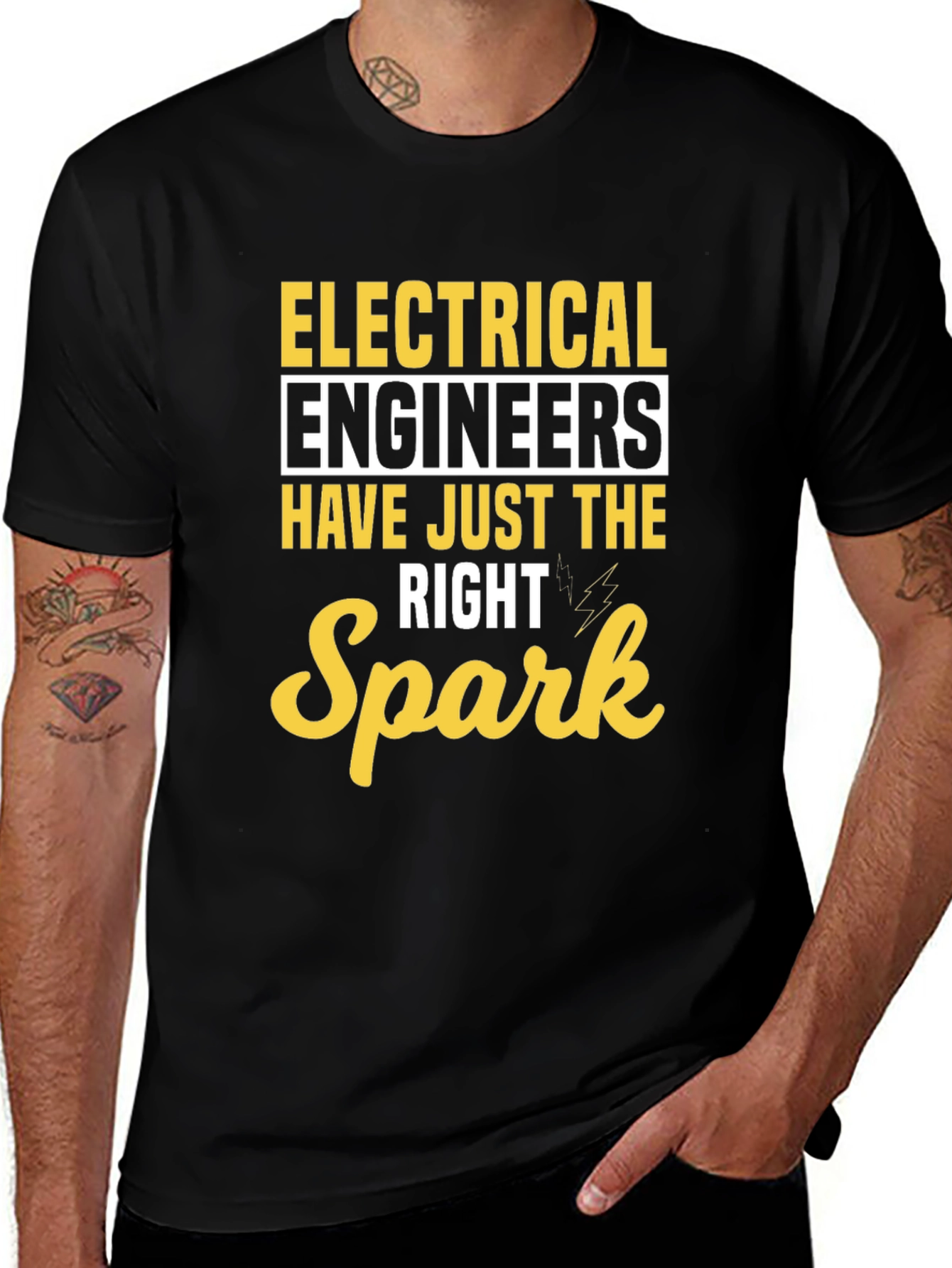 Electrical Engineer T-Shirt - Right Spark