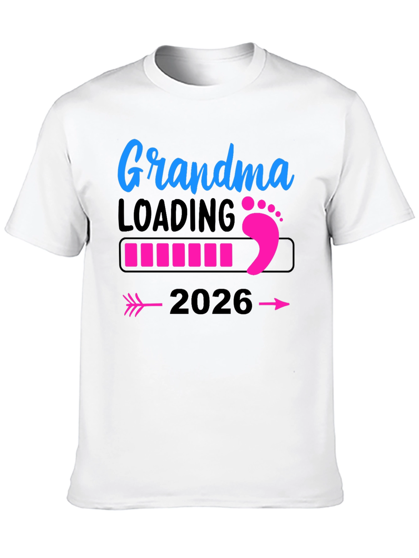 Grandma Loading 2026 T-Shirt Pregnancy Announcement Tee