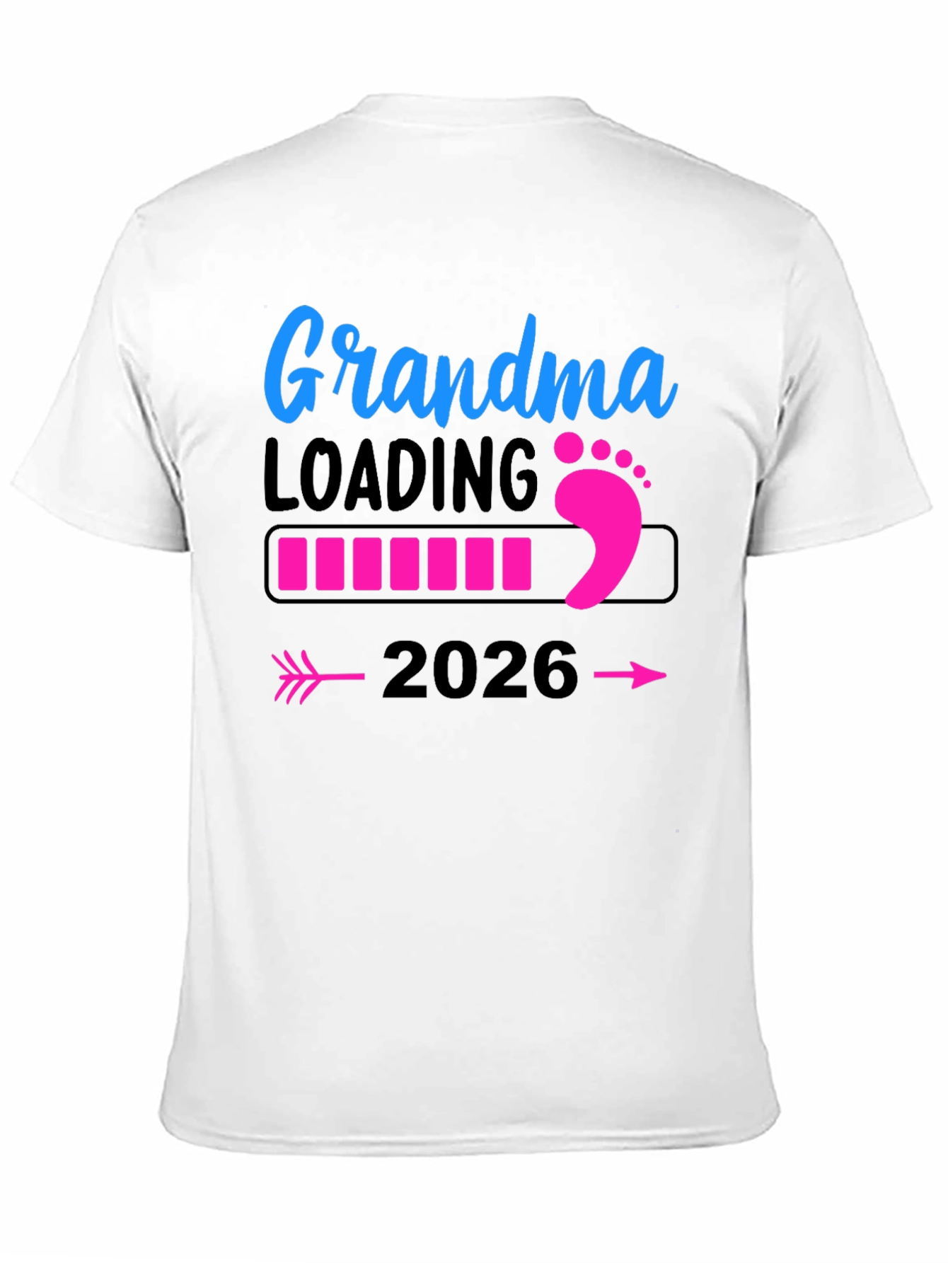 Grandma Loading 2026 T-Shirt Pregnancy Announcement Tee