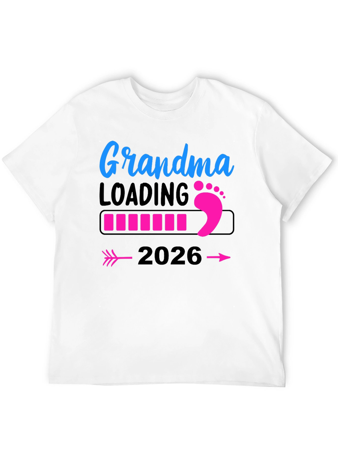 Grandma Loading 2026 T-Shirt Pregnancy Announcement Tee