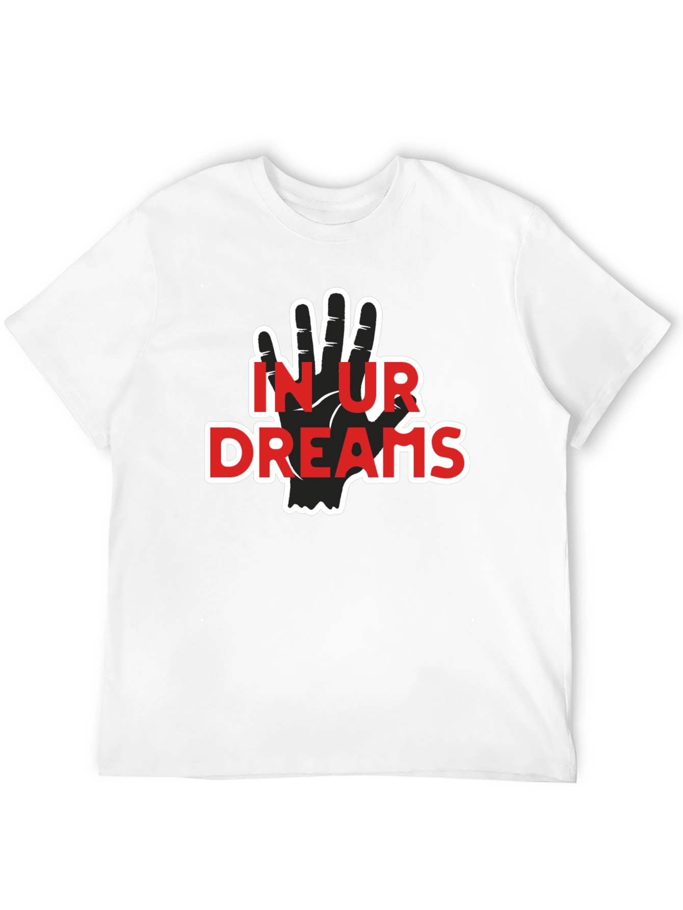 In Ur Dreams T-Shirt Black Cotton Graphic Tee
