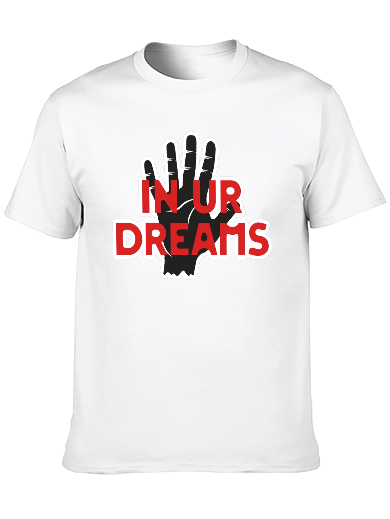 In Ur Dreams T-Shirt Black Cotton Graphic Tee