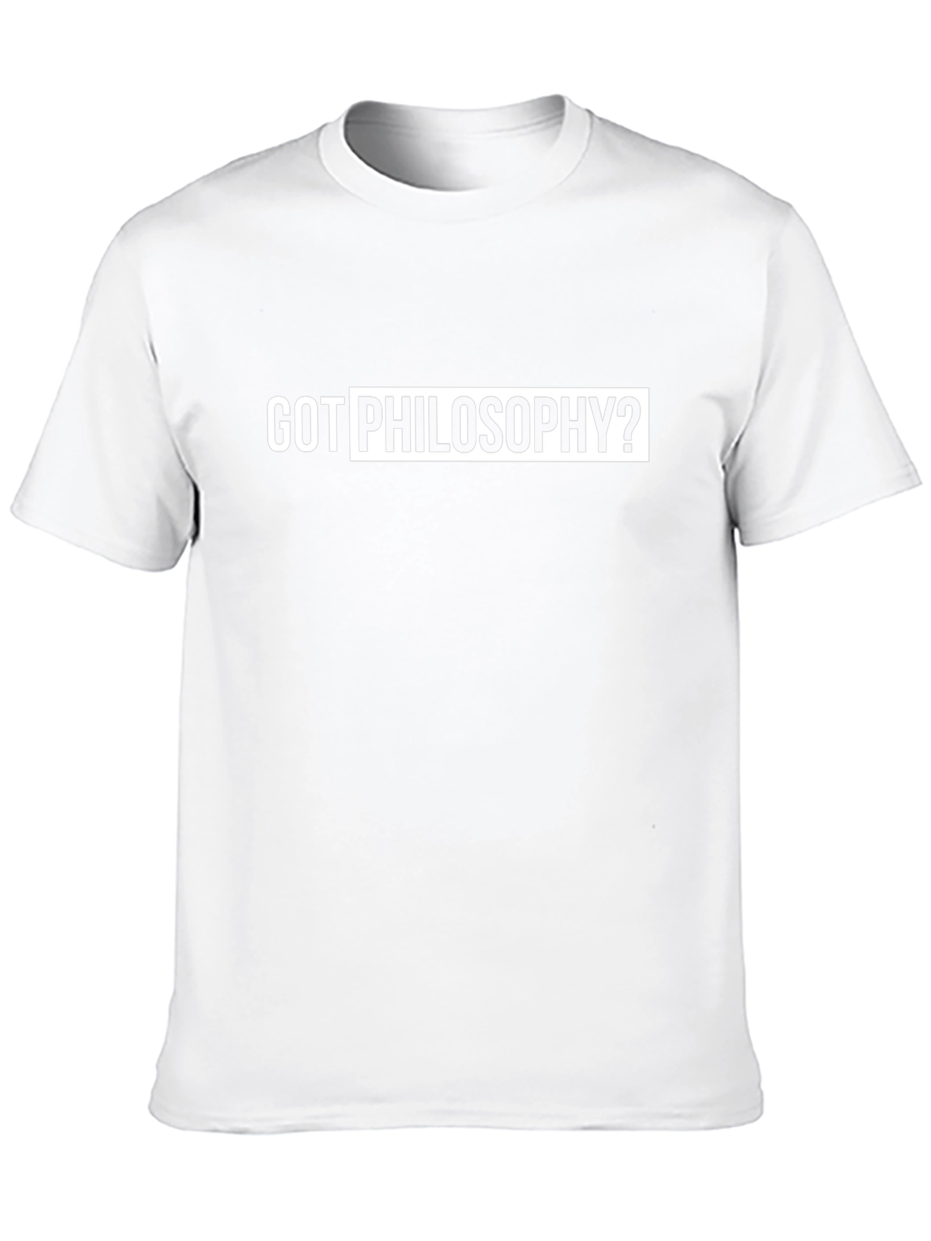 Got Philosophy? Black Graphic Tee