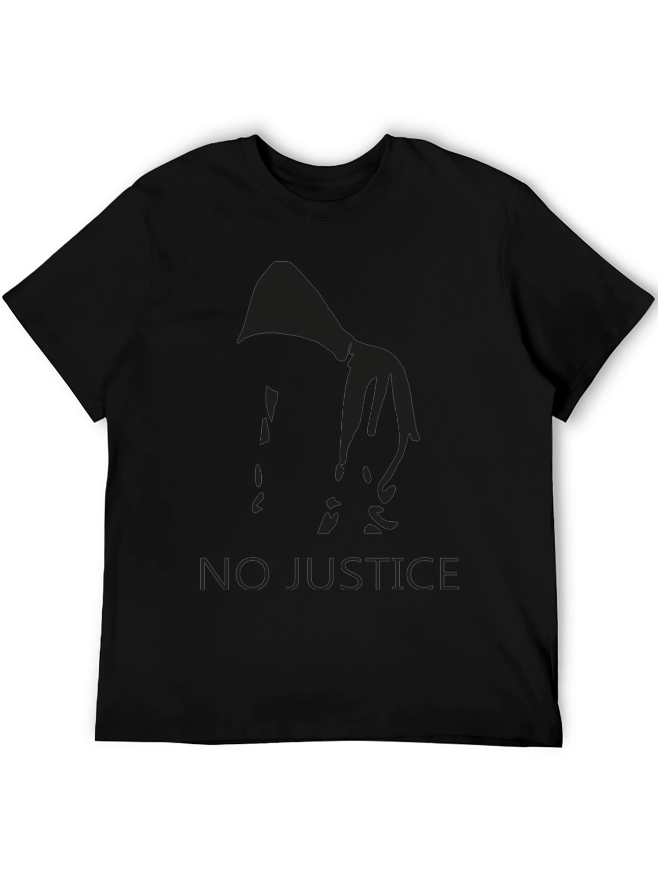 Black No Justice Graphic Tee
