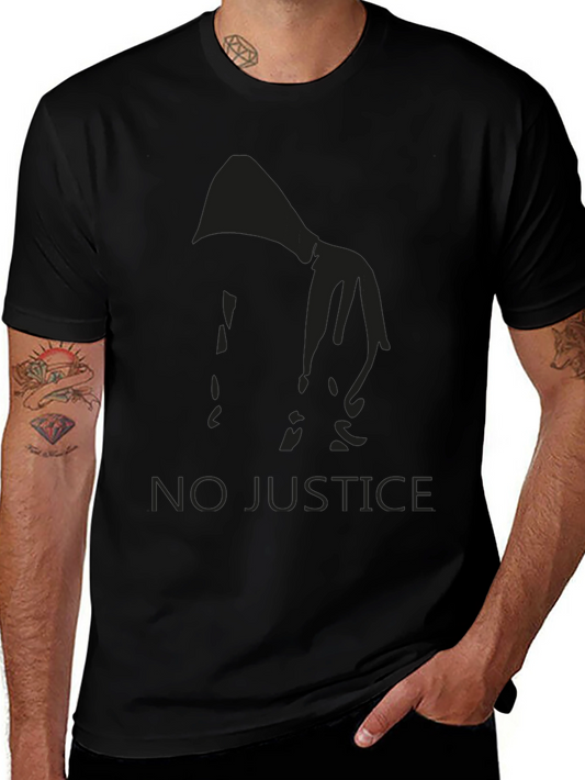 Black No Justice Graphic Tee