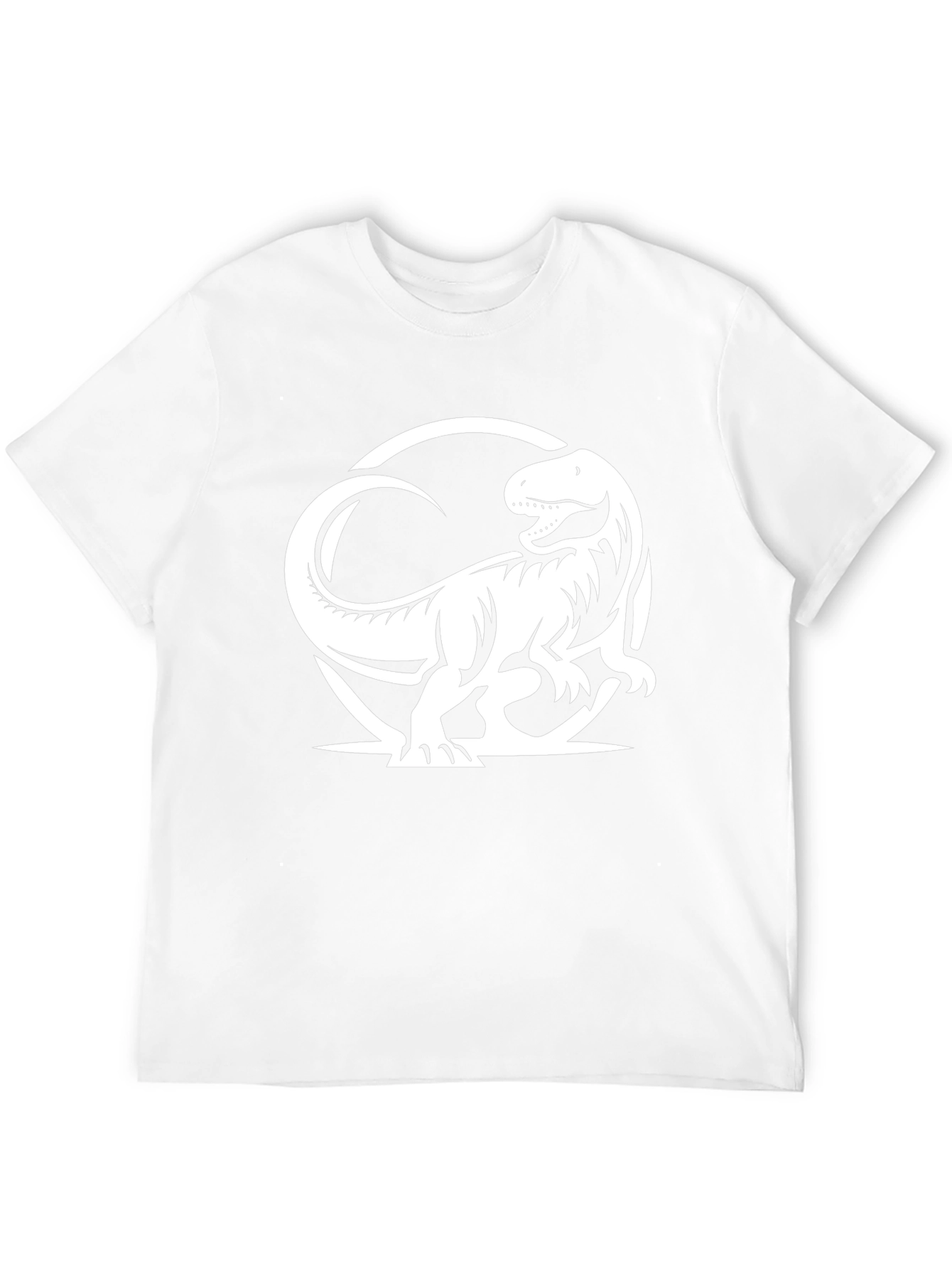 Dino Graphic Tee - Black T-Rex Design