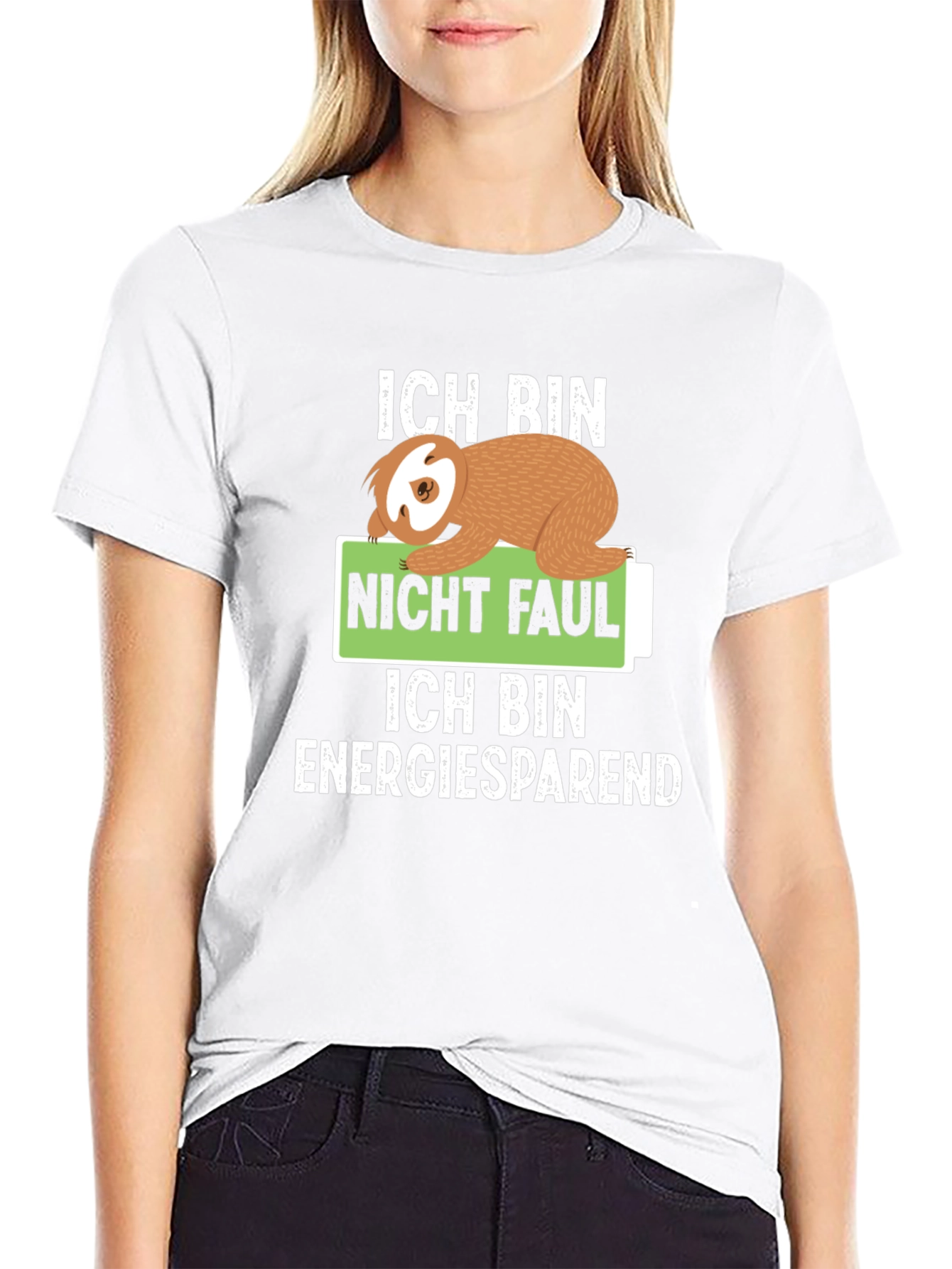 Funny Sloth Lazy Energy Saver T-Shirt