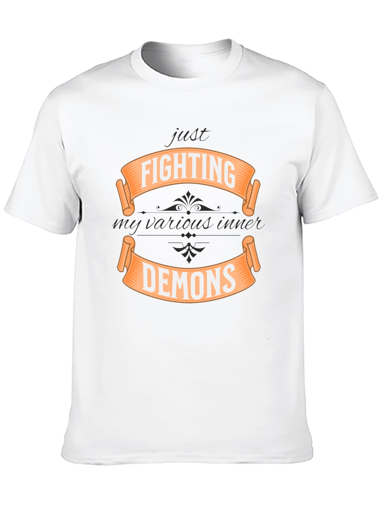 Fighting Demons Graphic T-Shirt