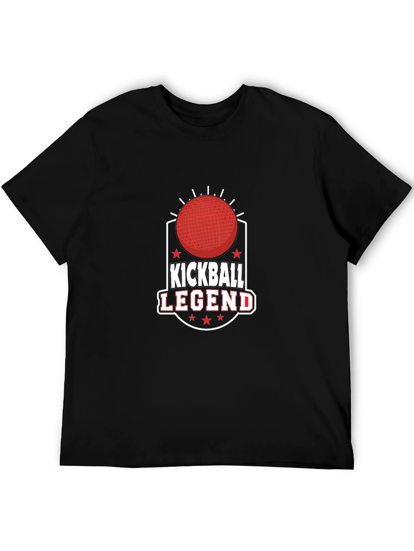 Kickball Legend Graphic Tee - Black