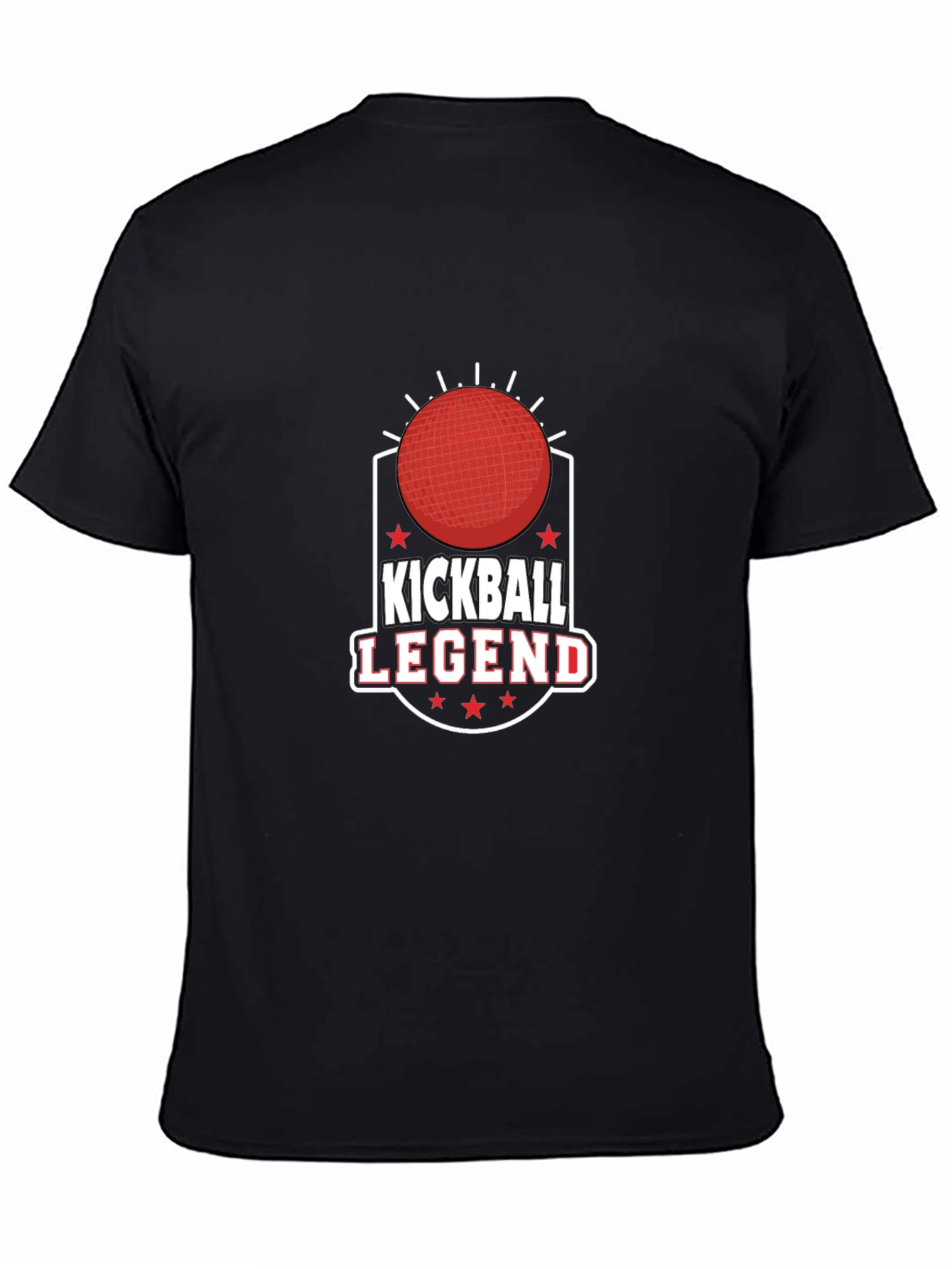 Kickball Legend Graphic Tee - Black