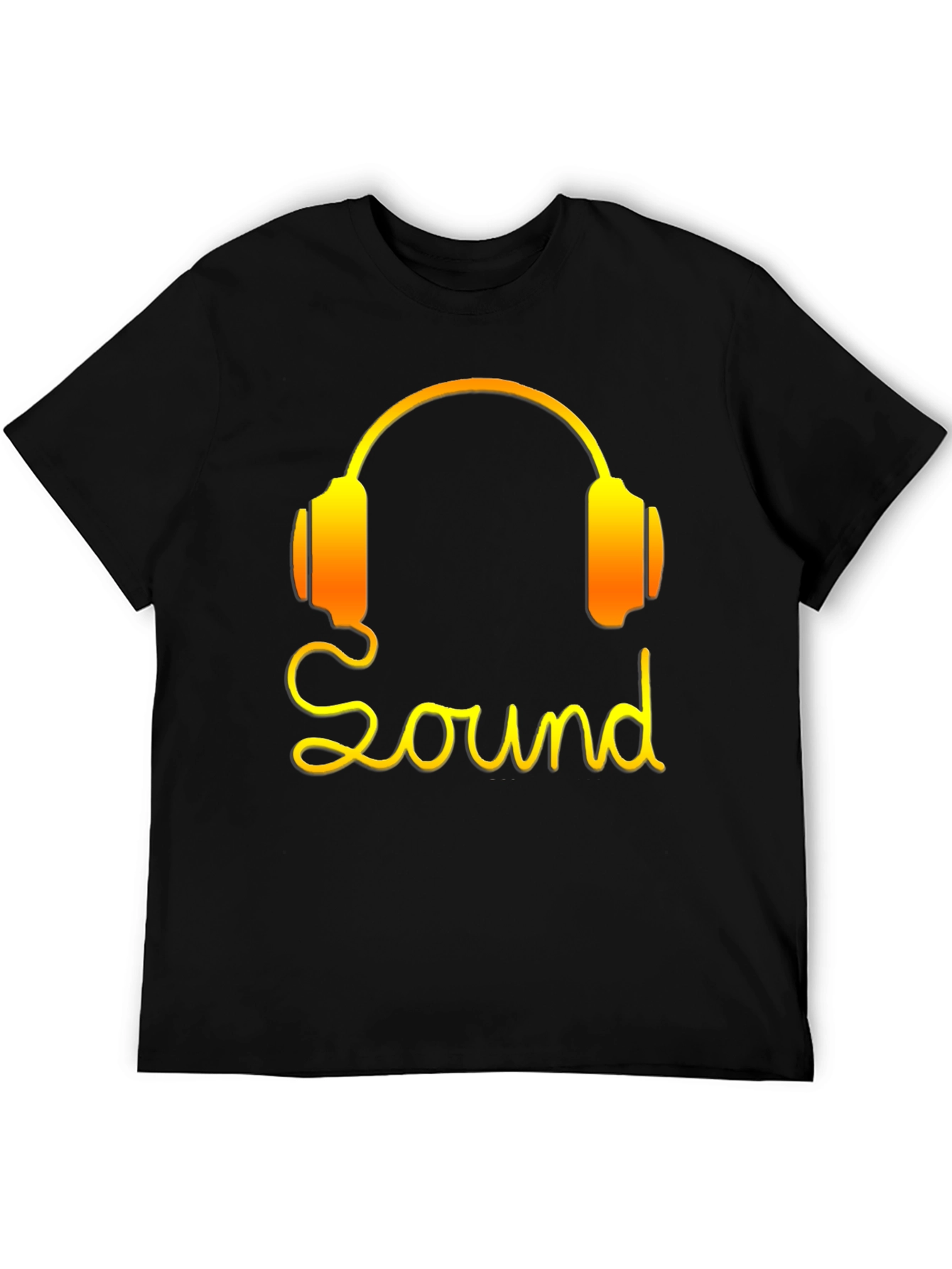 Sound Headphones Graphic Tee - Modern Music Lover Shirt
