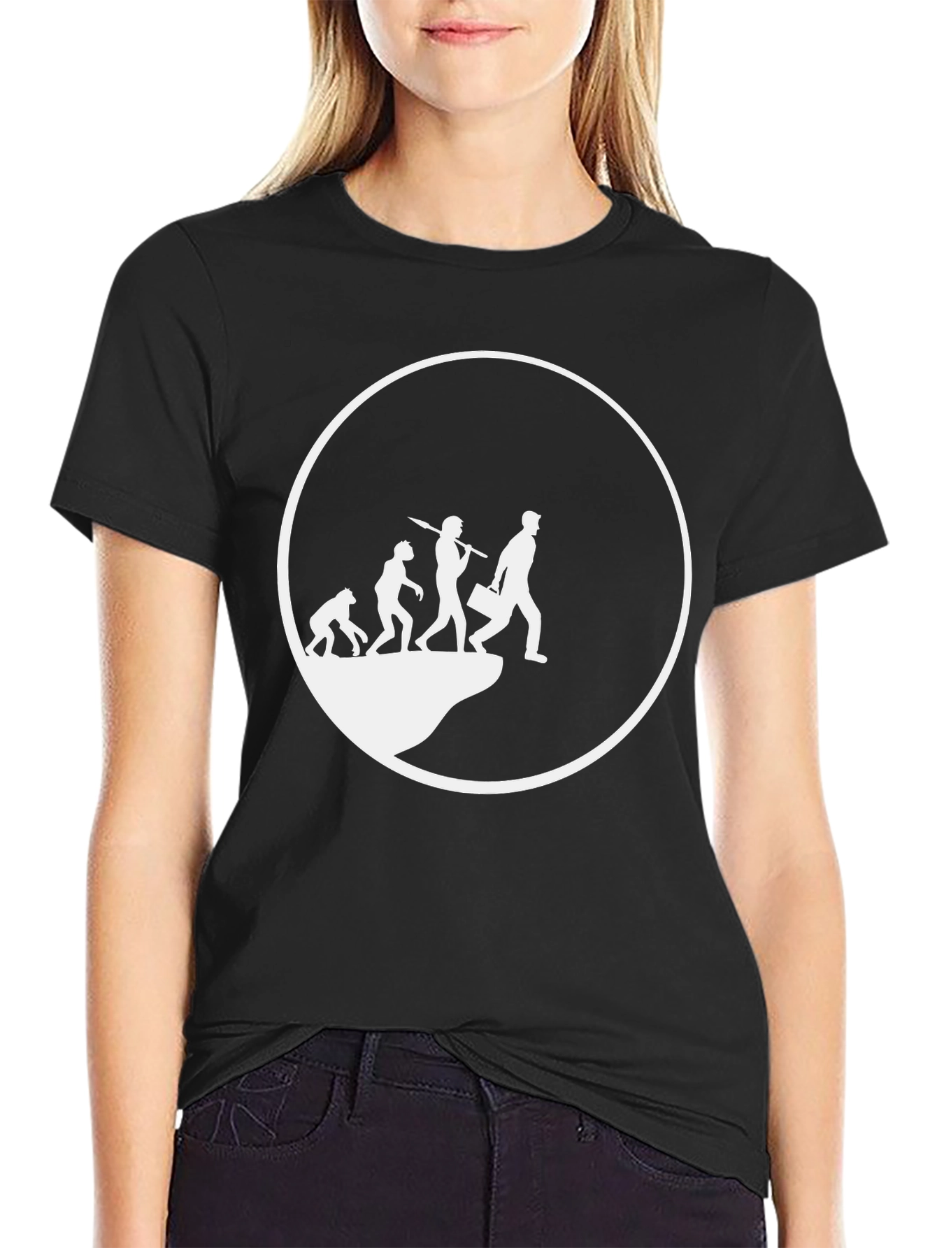 Evolution of Man T-Shirt - Black