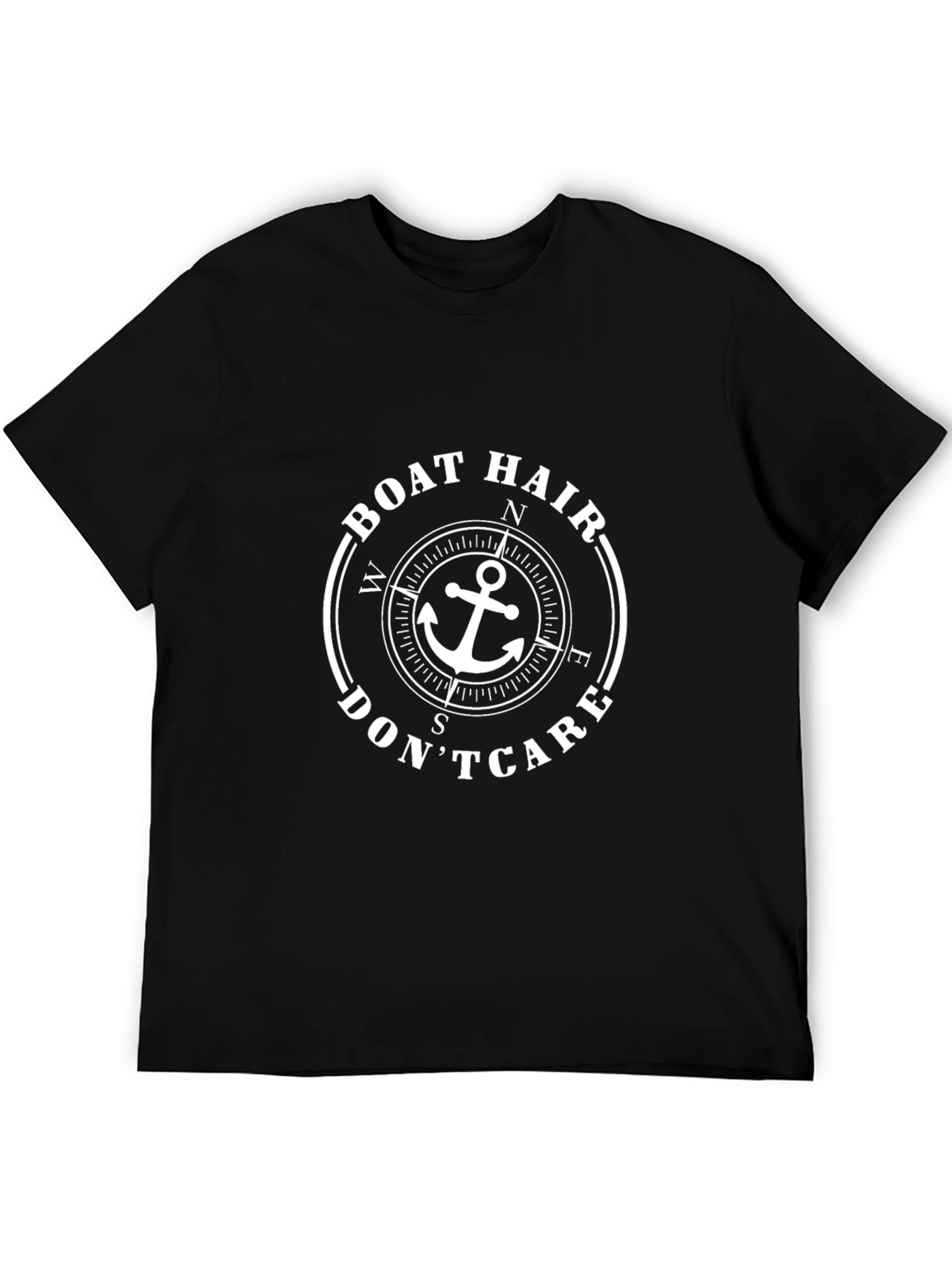 Boat Hair Dont Care Graphic T-Shirt