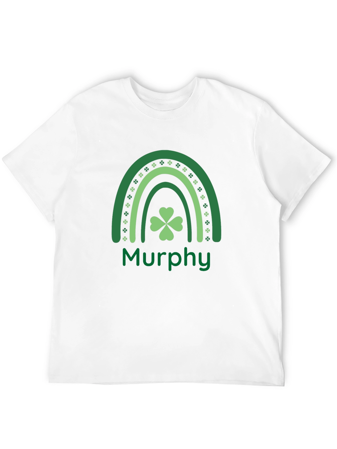 St. Patricks Day Rainbow Personalized T-Shirt