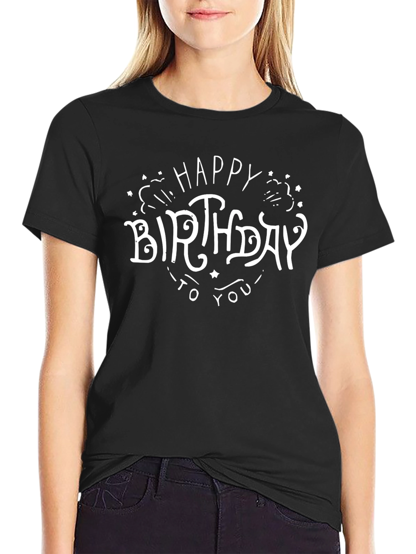 Happy Birthday T-Shirt - Stylish Celebration Tee