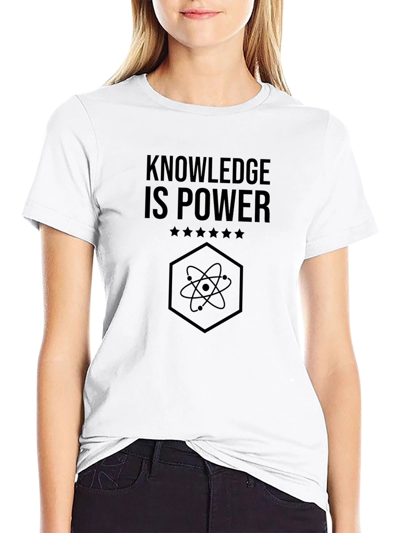 Knowledge Is Power Graphic Tee