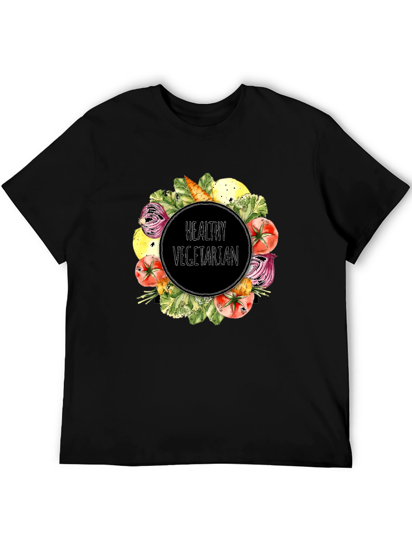 Healthy Vegetarian Graphic T-Shirt