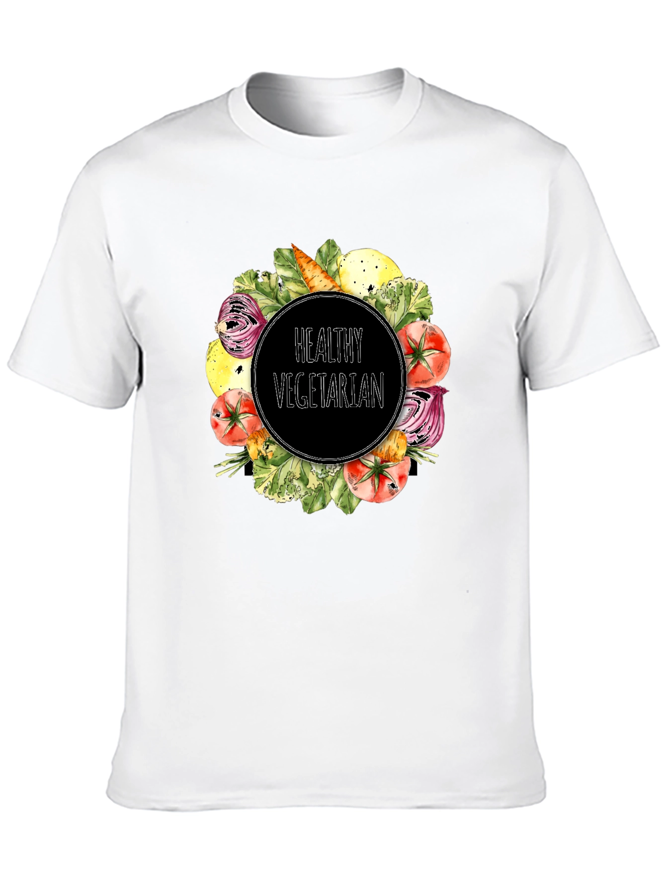 Healthy Vegetarian Graphic T-Shirt
