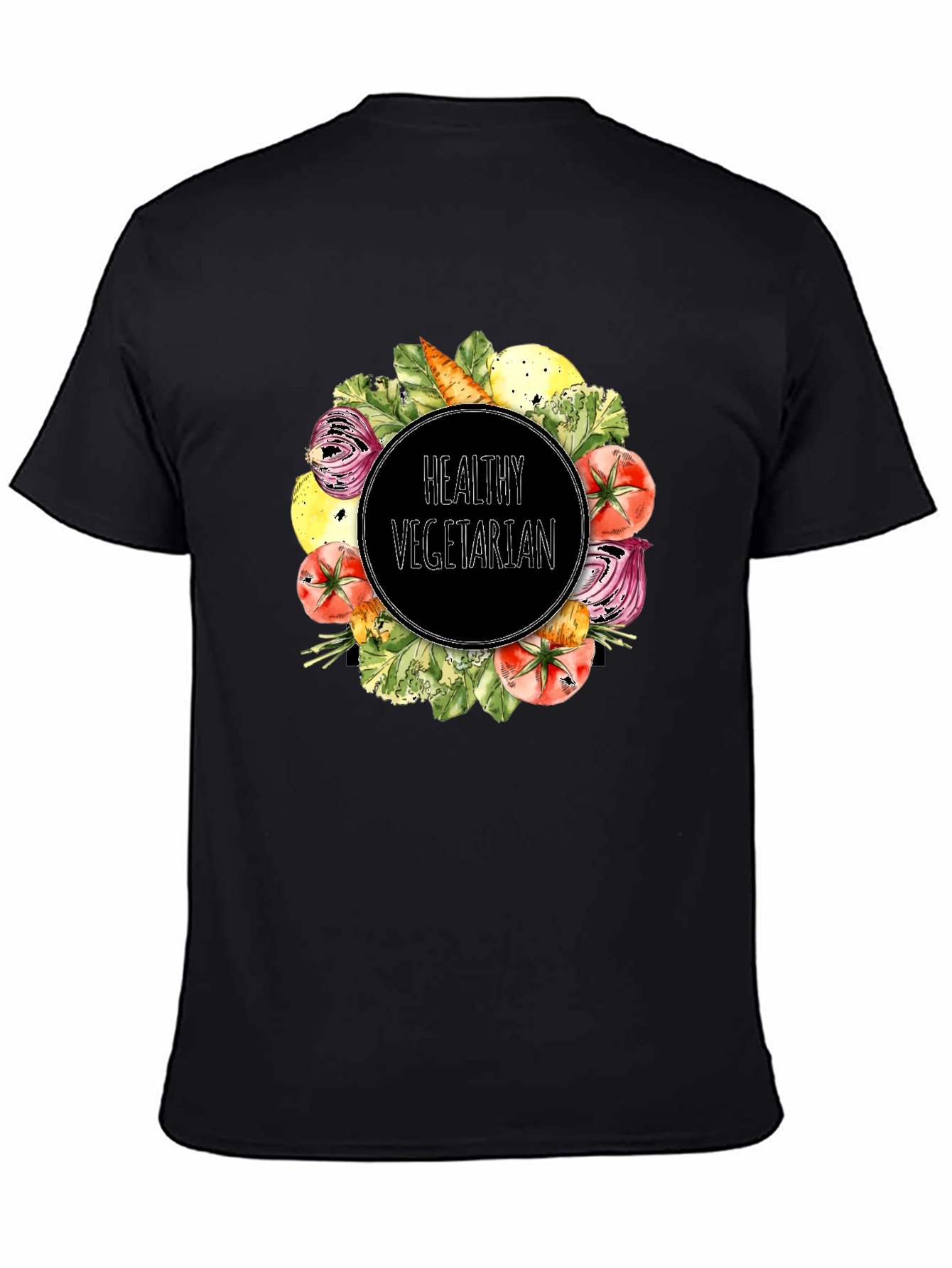 Healthy Vegetarian Graphic T-Shirt