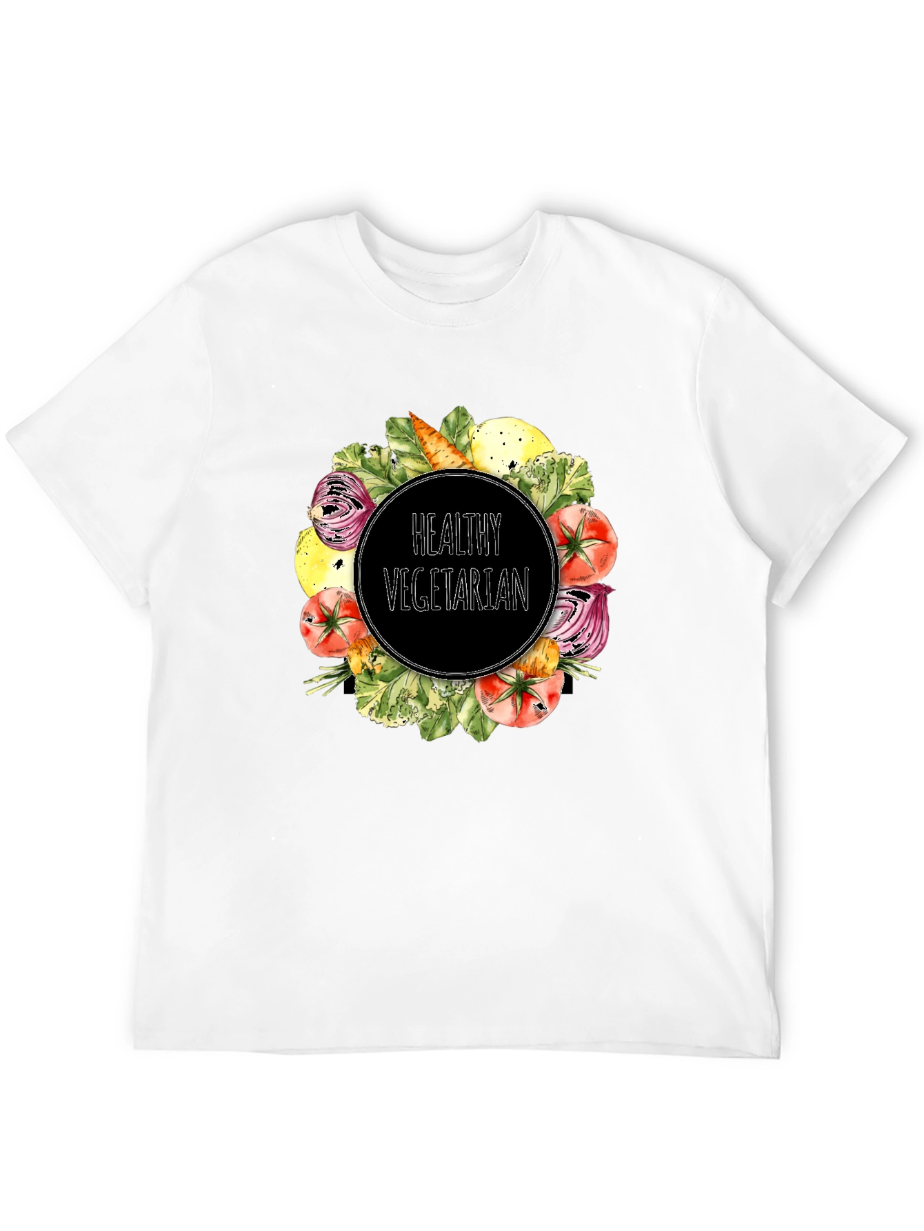 Healthy Vegetarian Graphic T-Shirt