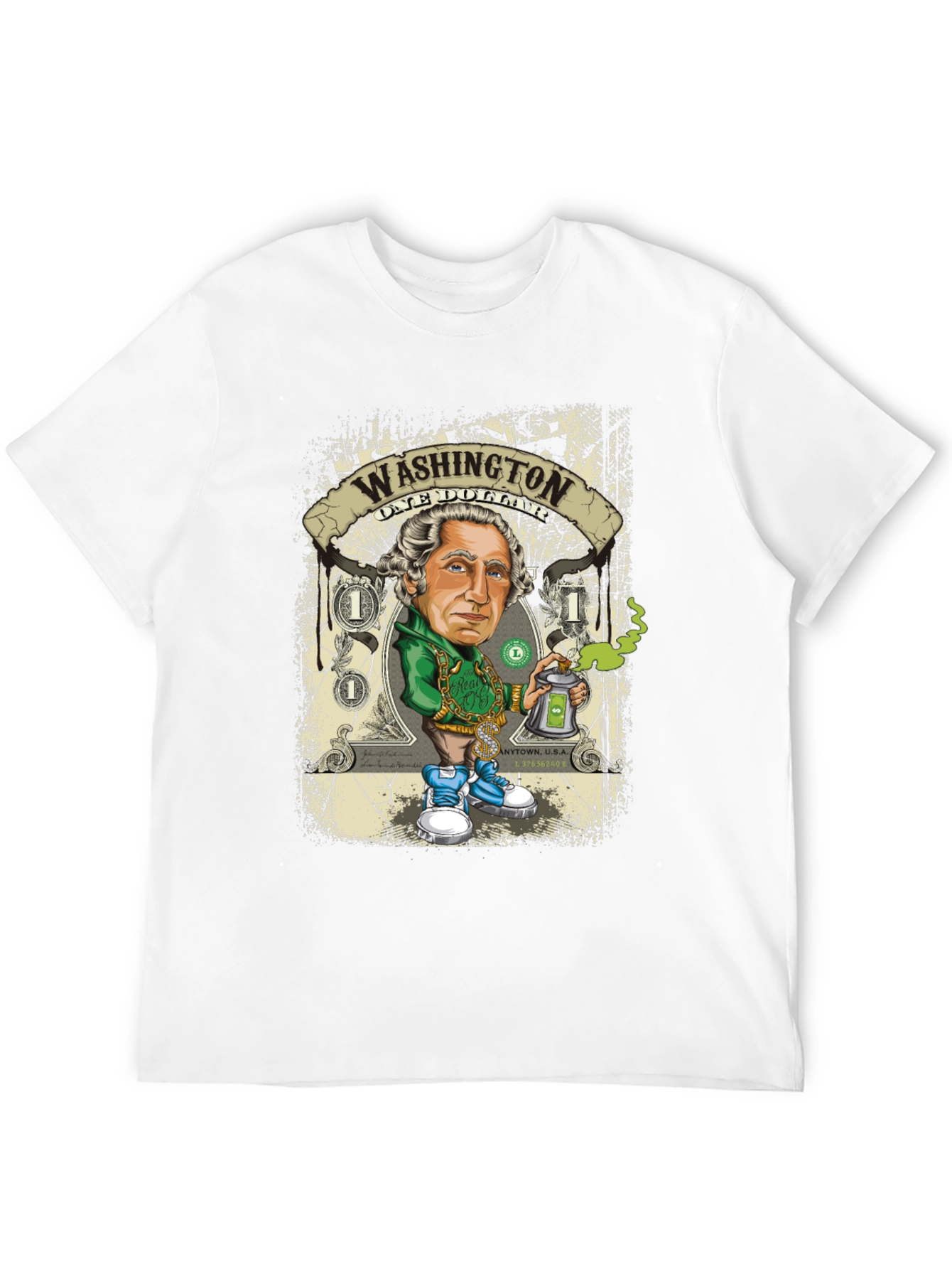 Washington Dollar Graphic Tee