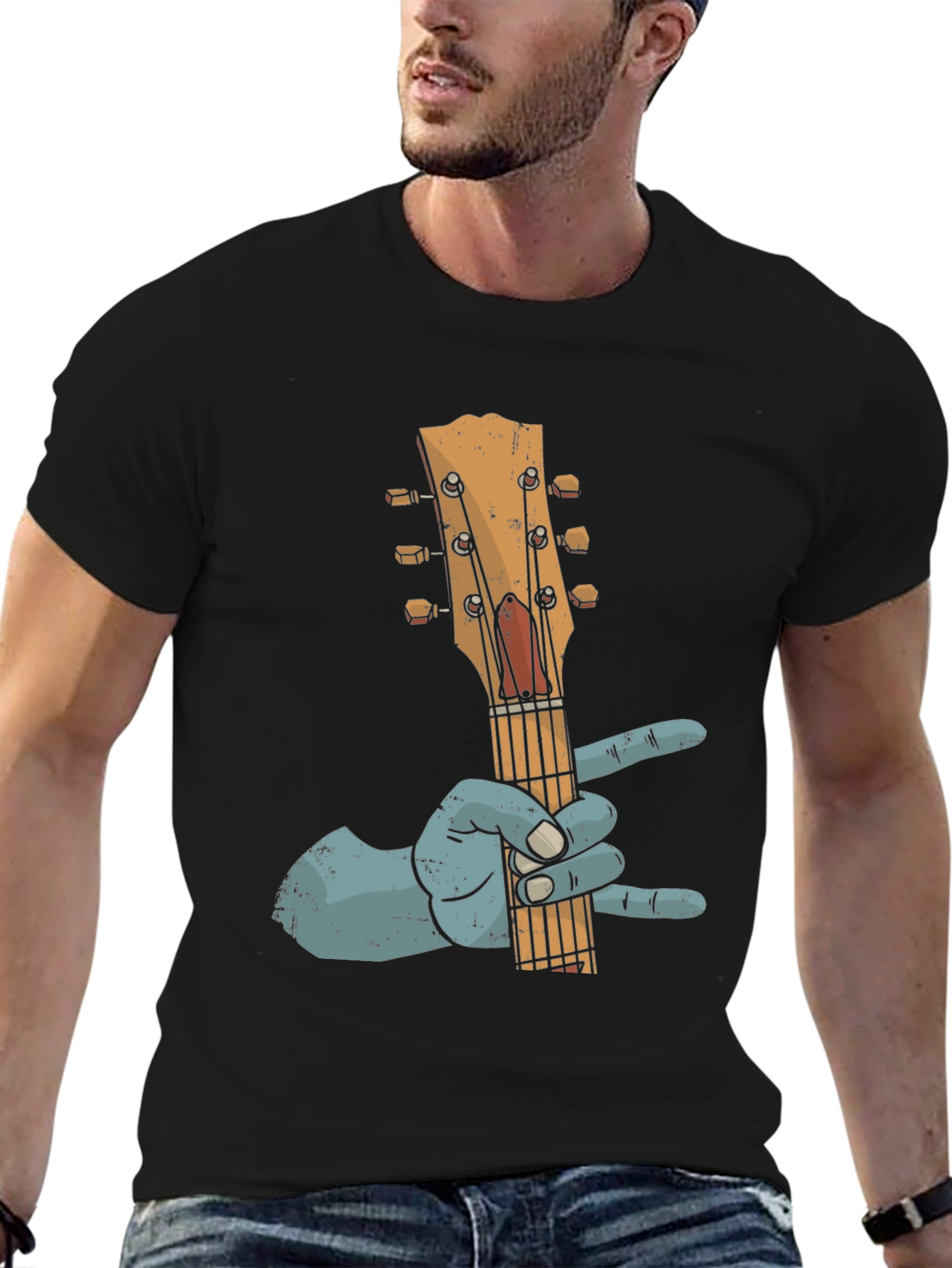 Rock On Guitar T-Shirt