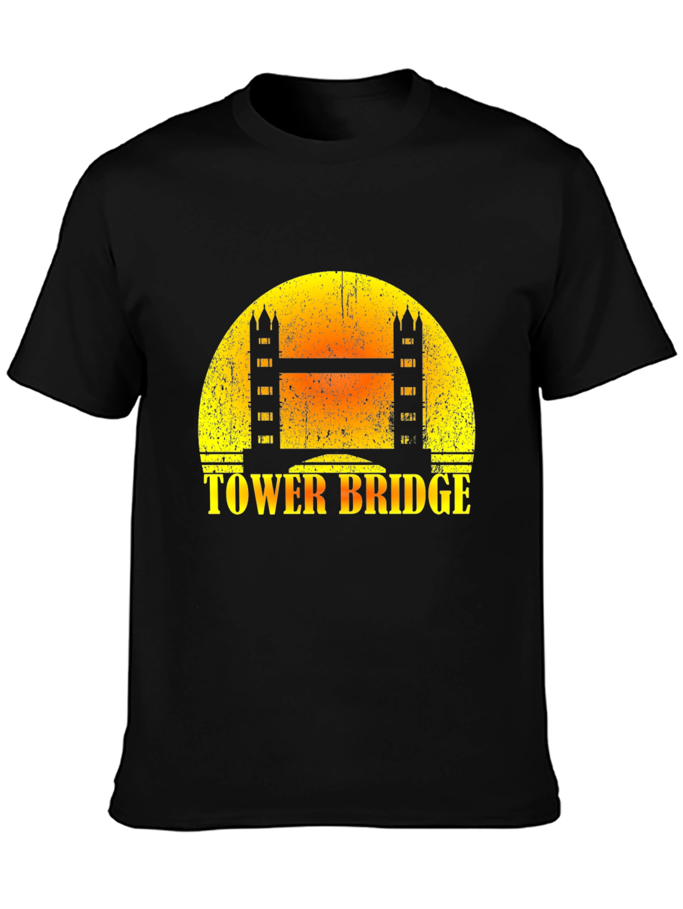 Tower Bridge Sunset Graphic T-Shirt