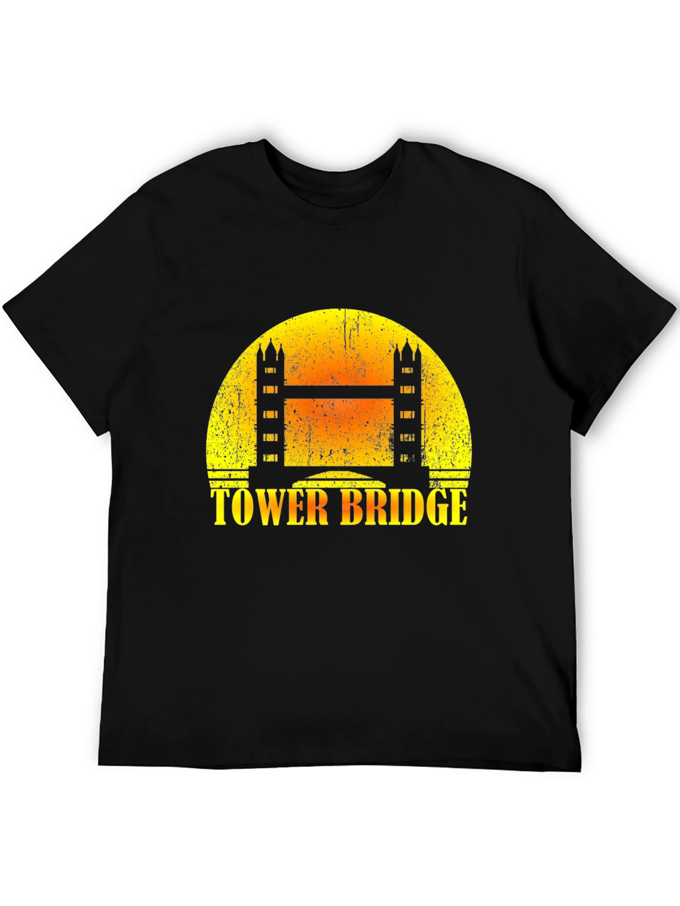 Tower Bridge Sunset Graphic T-Shirt