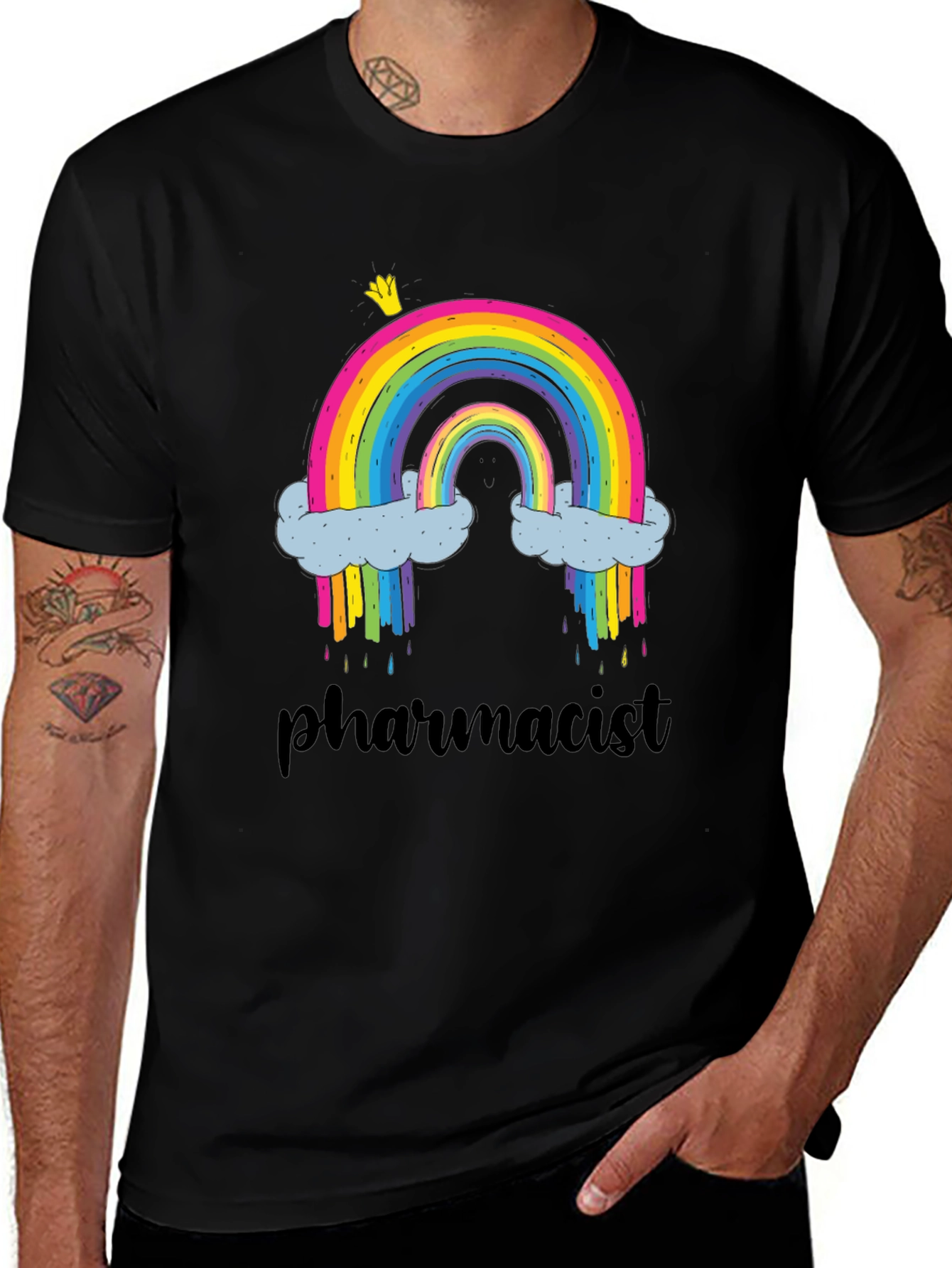 Rainbow Pharmacist T-Shirt - Unique Gift Idea