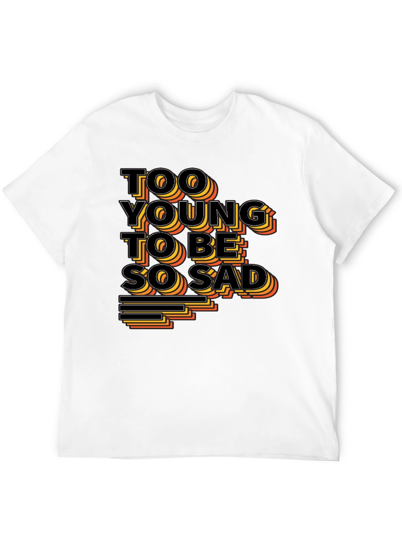 Too Young To Be So Sad Graphic Tee