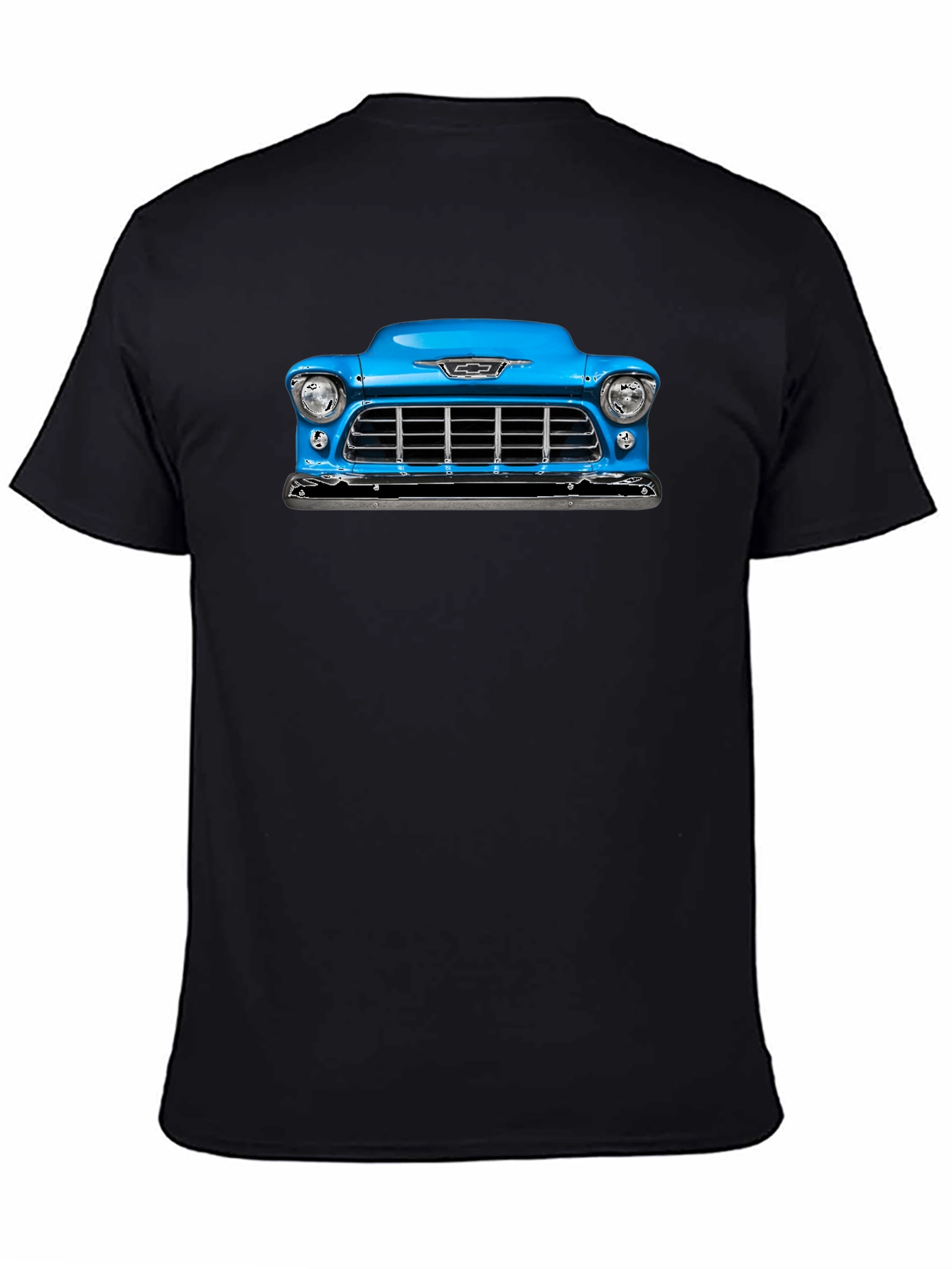 Retro Car Graphic Tee - Mens Black T-Shirt