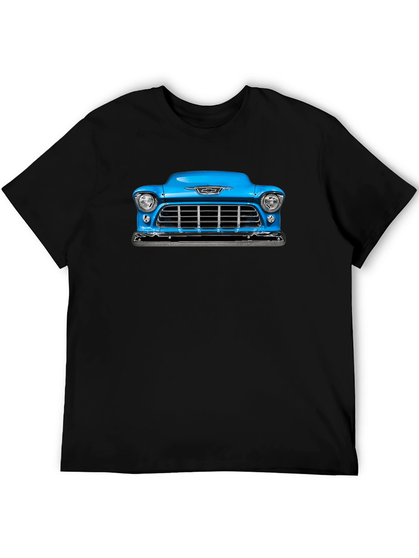 Retro Car Graphic Tee - Mens Black T-Shirt