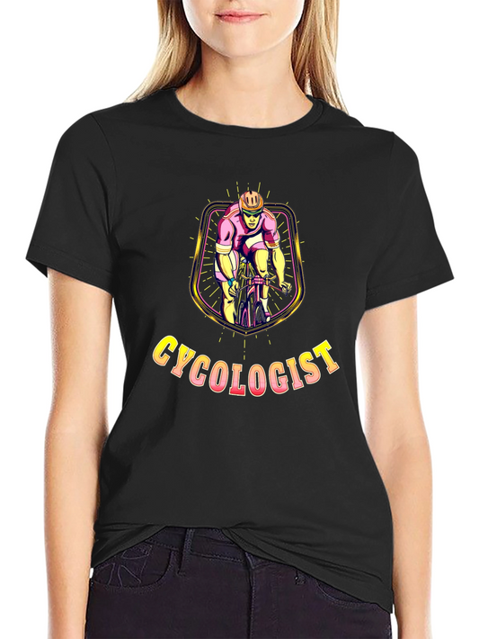 Cycologist Graphic T-Shirt - Cyclist Humor