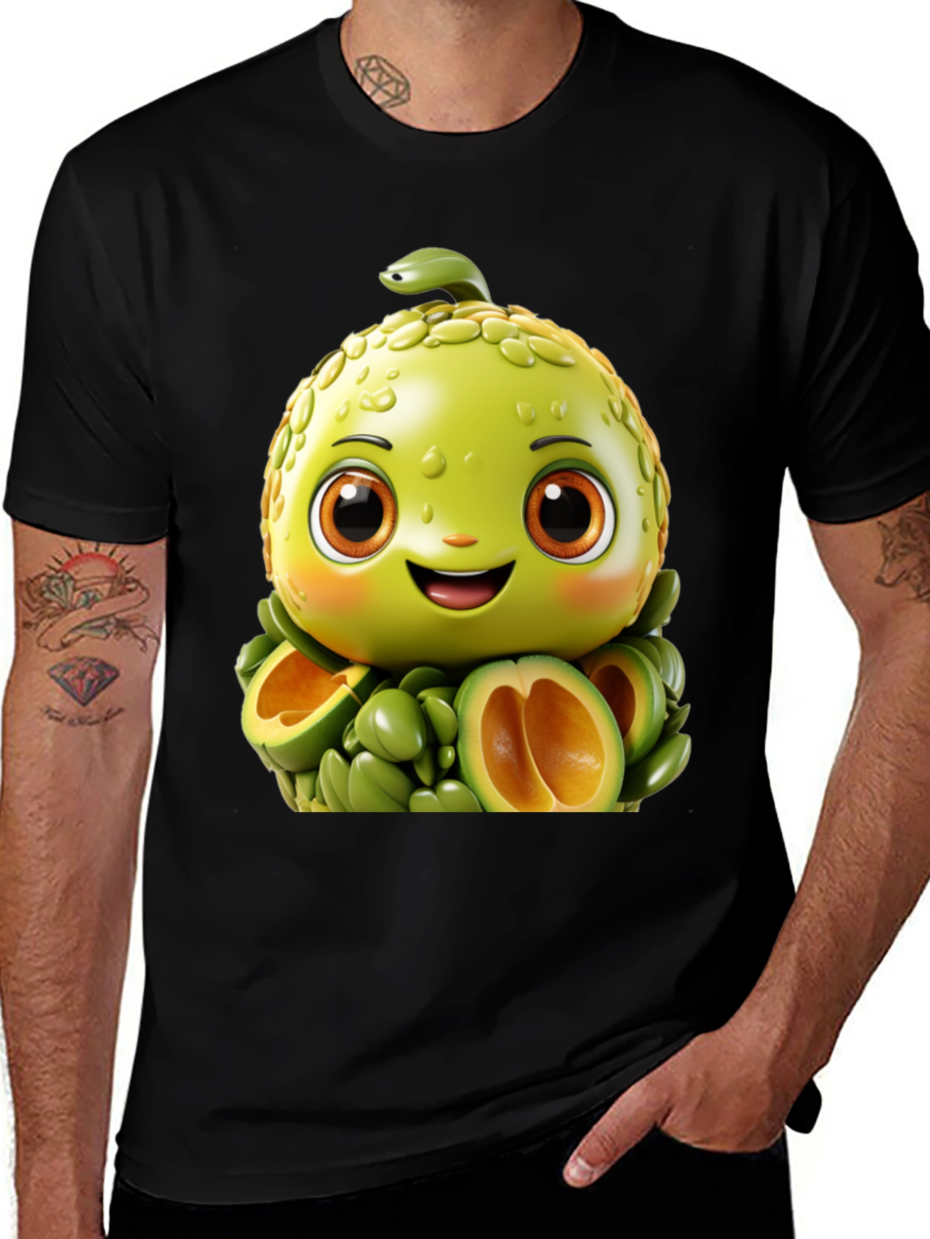 Avocado Character T-Shirt