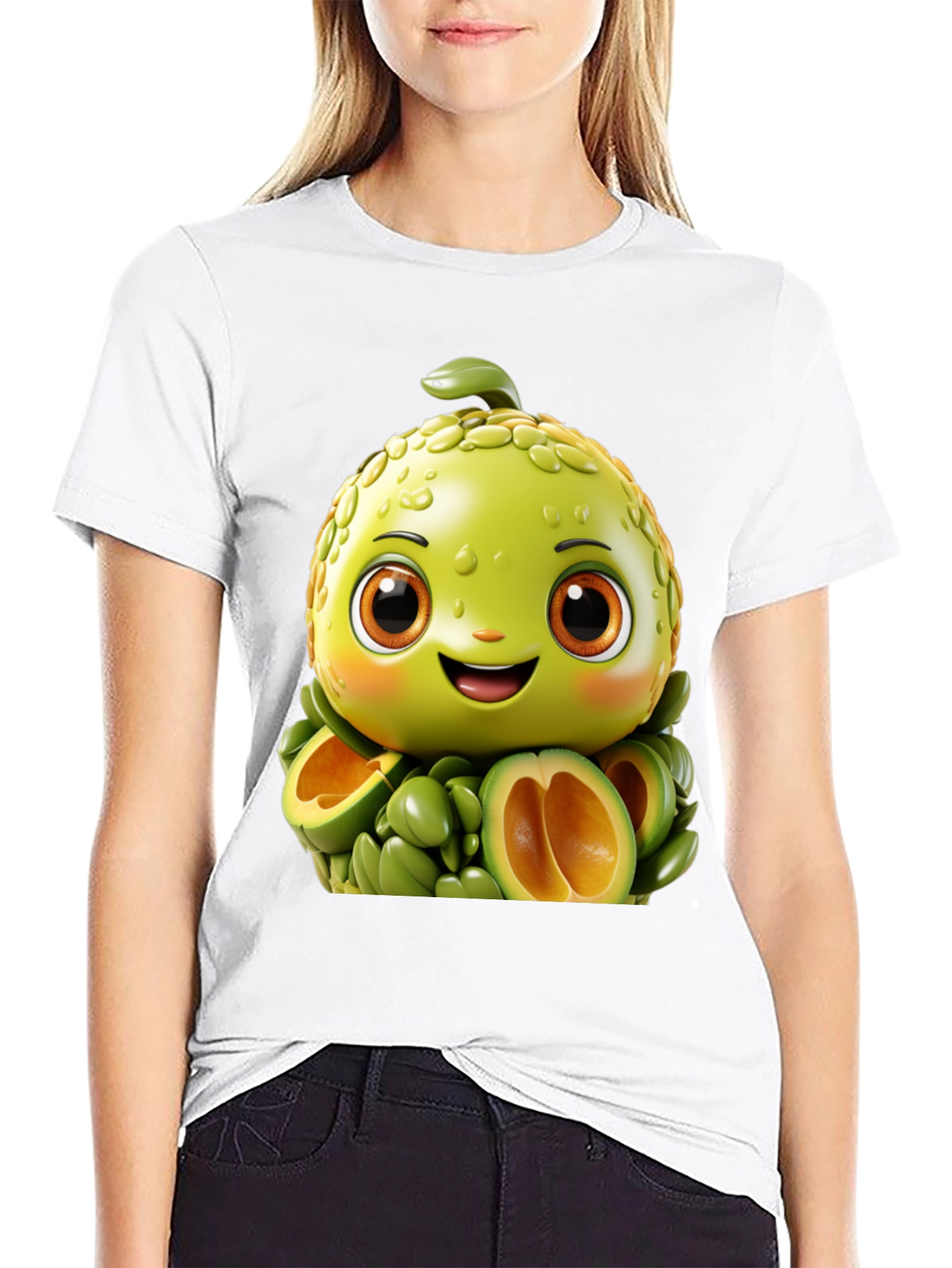 Avocado Character T-Shirt